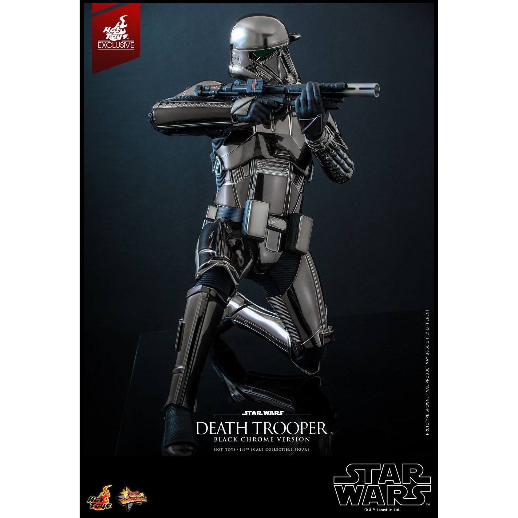 Star Wars: Death Trooper (Black Chrome 2022 Convention Exclusive) 1/6-Actionfiguren-Hot Toys-Mighty Underground