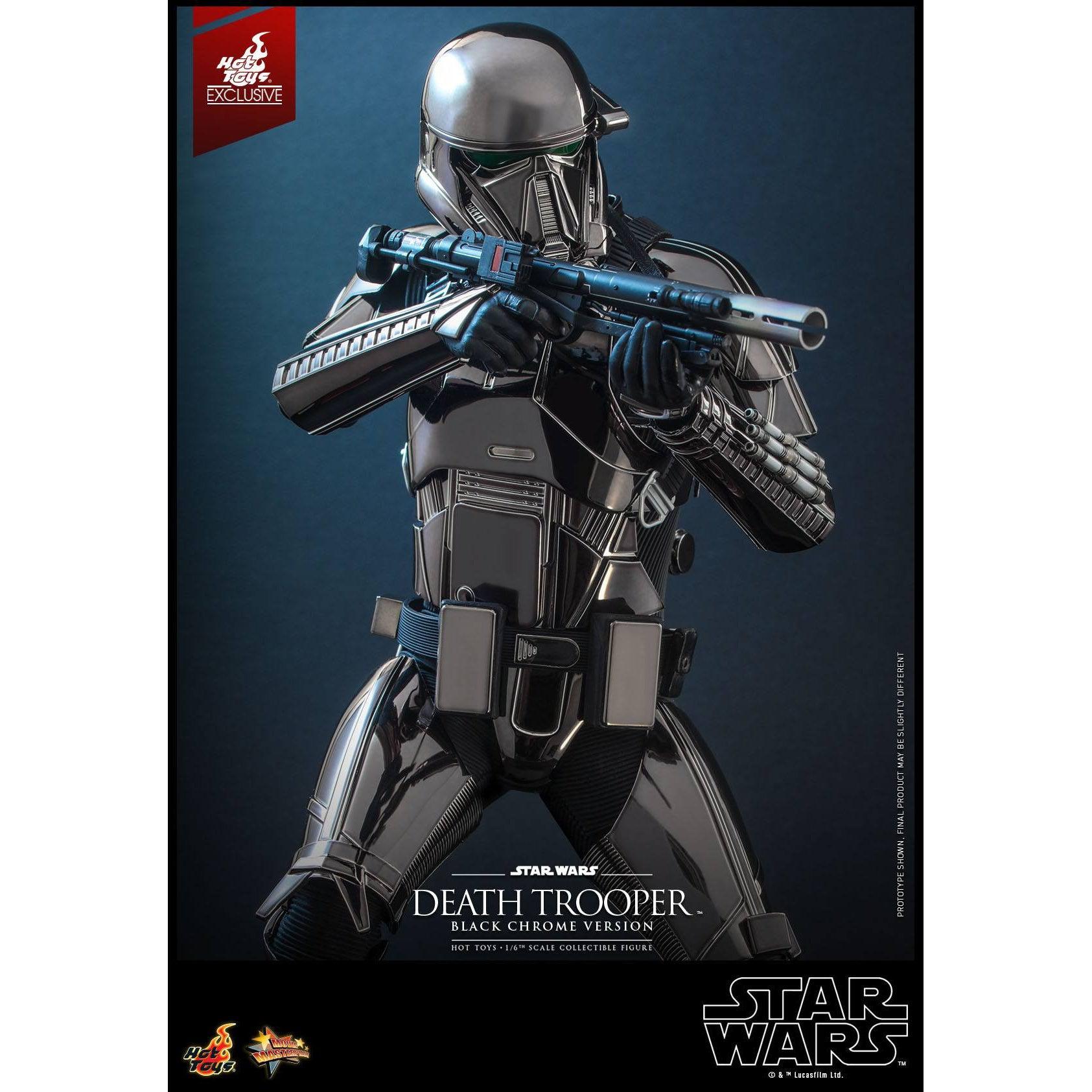 Star Wars: Death Trooper (Black Chrome 2022 Convention Exclusive) 1/6-Actionfiguren-Hot Toys-Mighty Underground