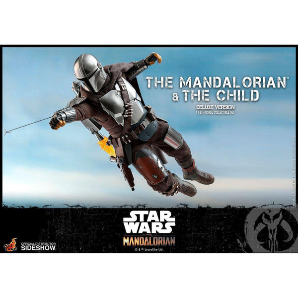 Star Wars: Deluxe The Mandalorian and The Child 1/6 VORBESTELLUNG!-Actionfiguren-Hot Toys-Mighty Underground