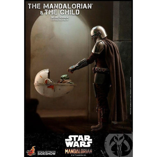 Star Wars: Deluxe The Mandalorian and The Child 1/6 VORBESTELLUNG!-Actionfiguren-Hot Toys-Mighty Underground