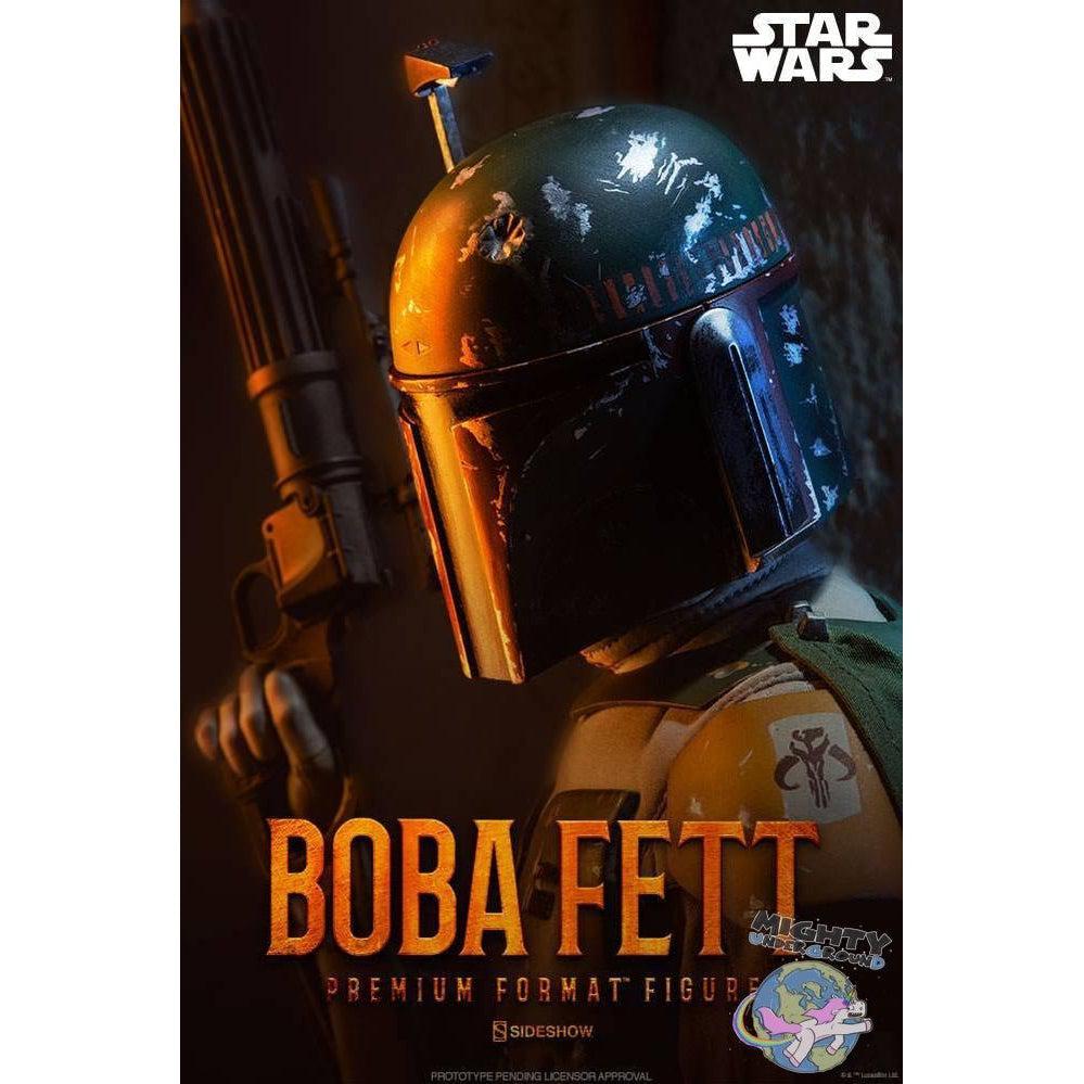 Star Wars: EP VI Return of the Jedi - Boba Fett - Premium Statue-Statue-Sideshow-mighty-underground