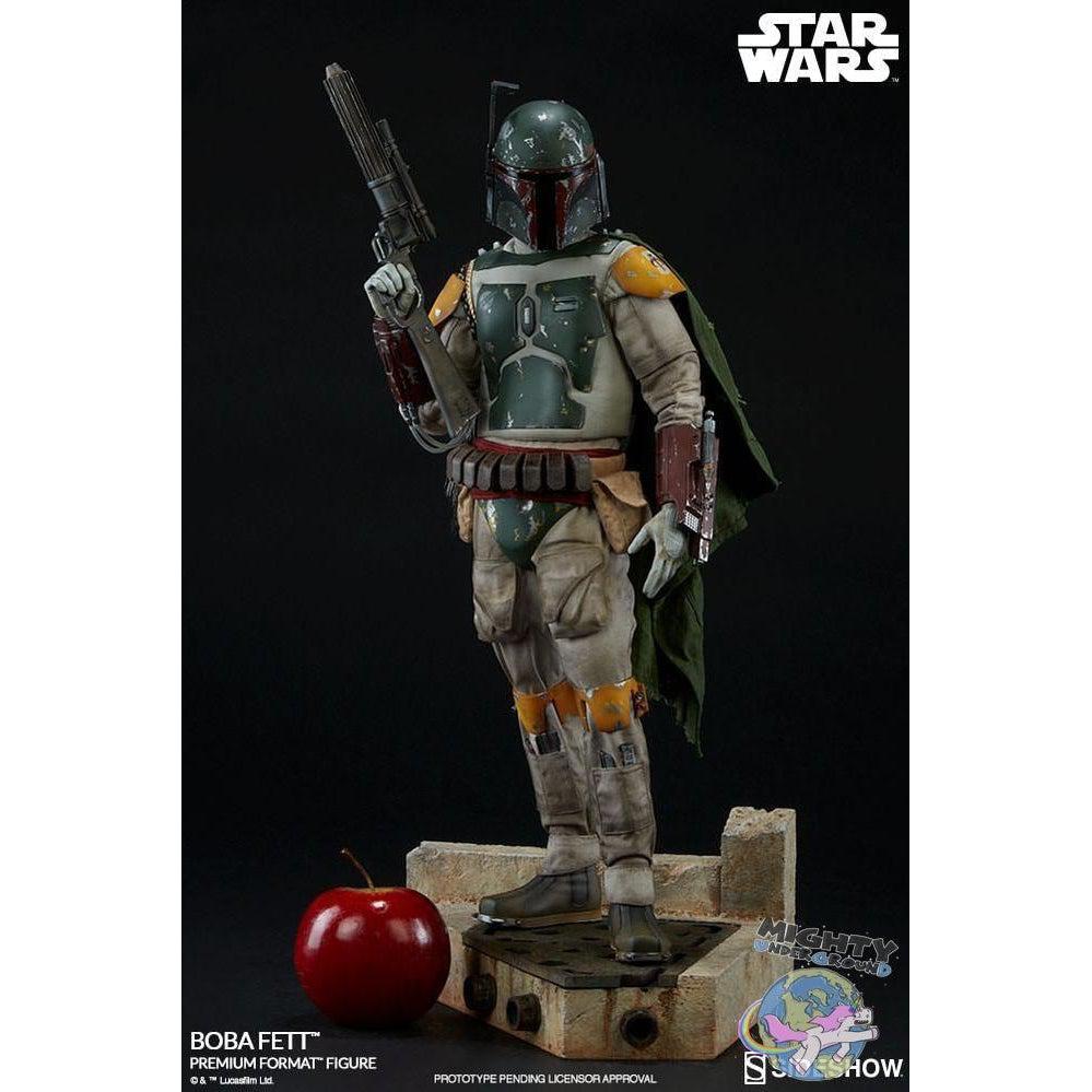 Star Wars: EP VI Return of the Jedi - Boba Fett - Premium Statue-Statue-Sideshow-mighty-underground