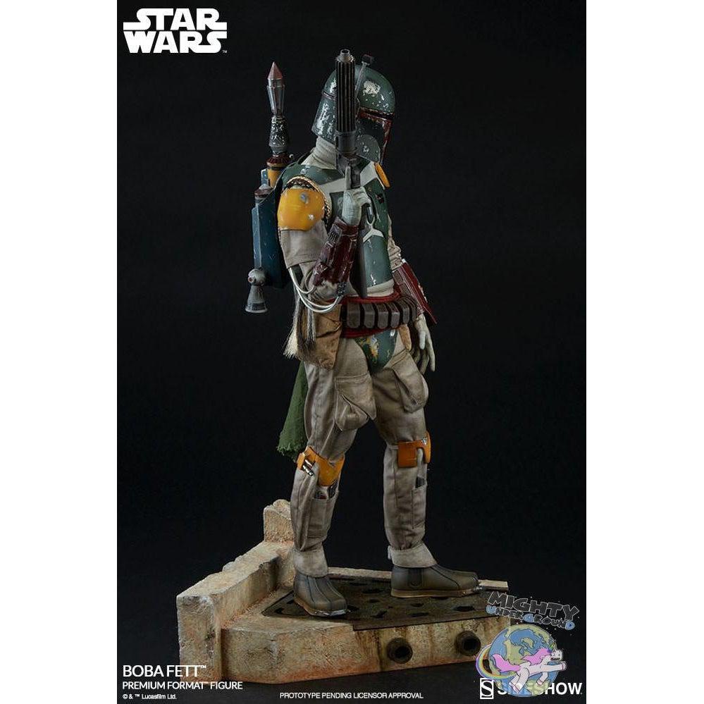 Star Wars: EP VI Return of the Jedi - Boba Fett - Premium Statue-Statue-Sideshow-mighty-underground