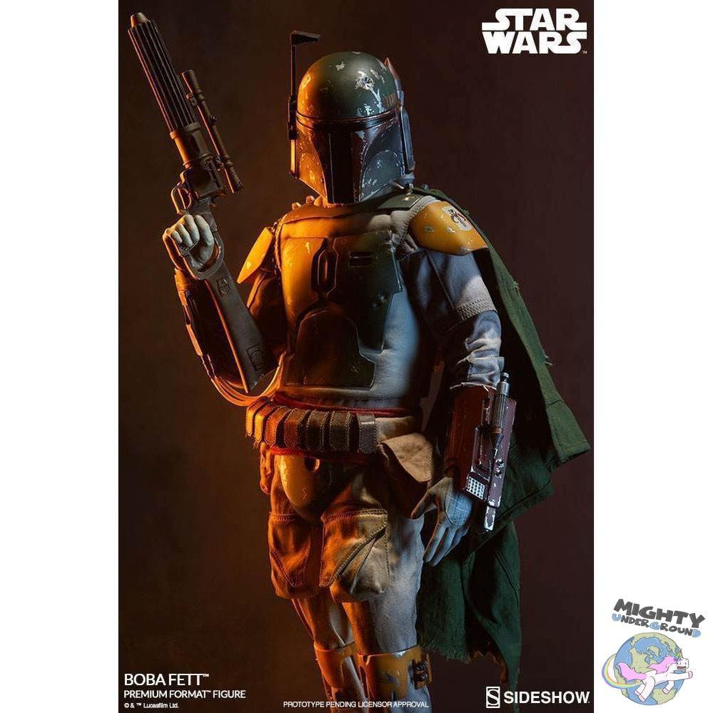 Star Wars: EP VI Return of the Jedi - Boba Fett - Premium Statue-Statue-Sideshow-mighty-underground