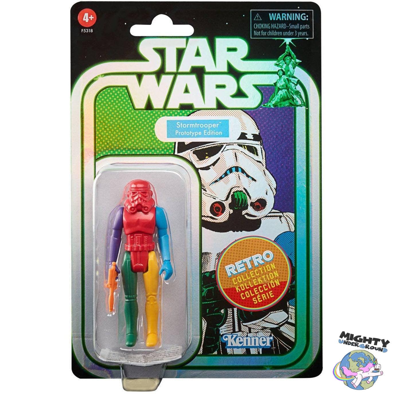 Star Wars Retro Collection: Stormtrooper (Prototype Edition) - 10 cm-Actionfiguren-Hasbro-Mighty Underground