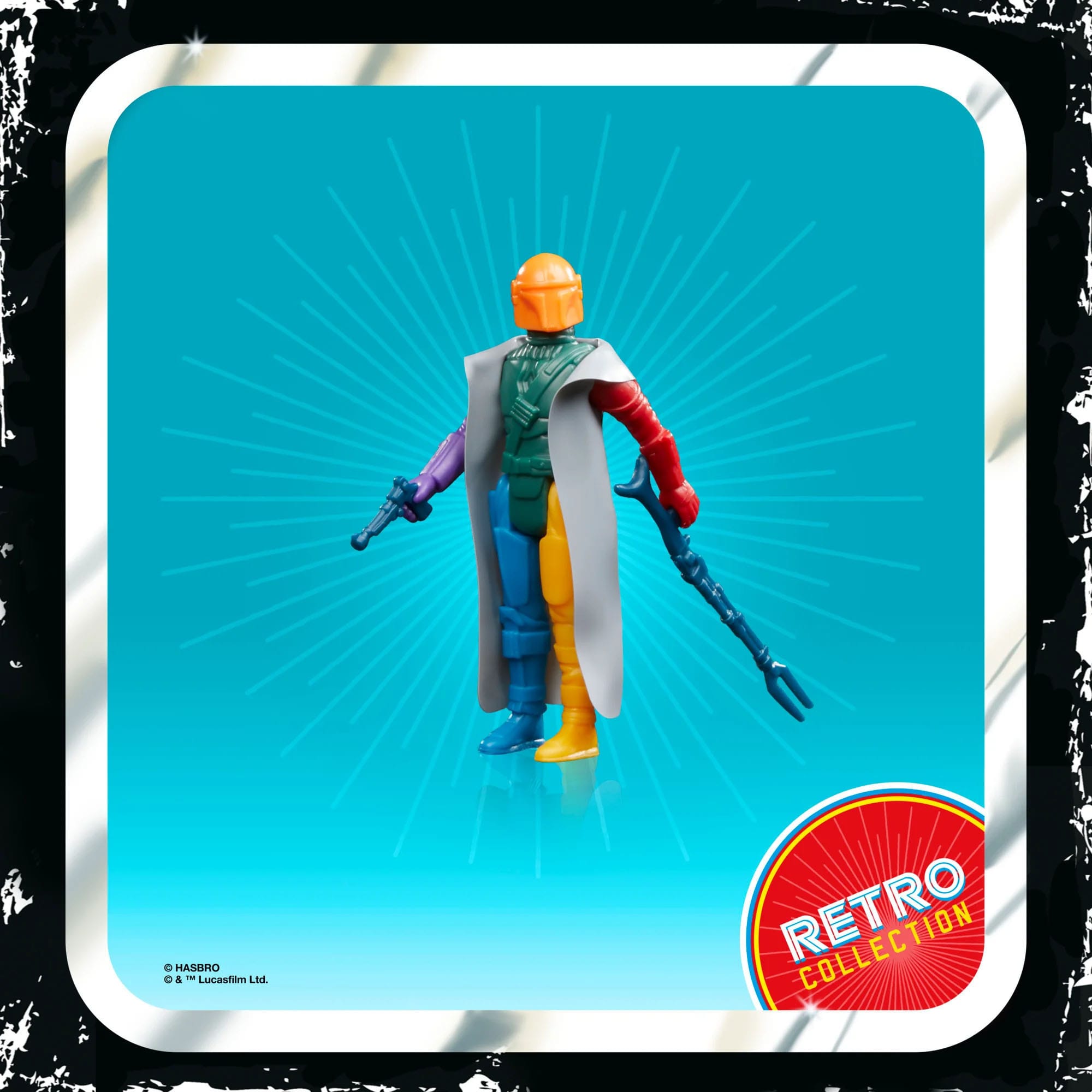 Star Wars Retro Collection: The Mandalorian (Prototype Edition) - 10 cm-Actionfiguren-Hasbro-Mighty Underground