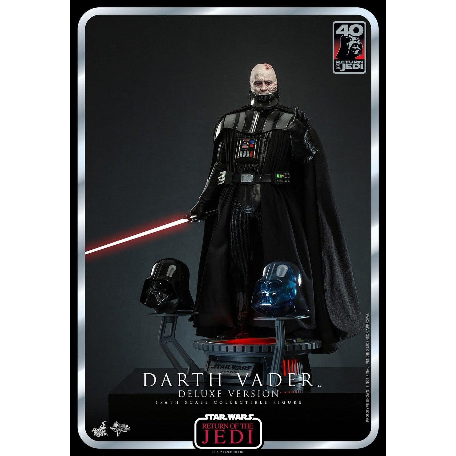 Star Wars: Return of the Jedi 40th Anniversary - Darth Vader Deluxe Version 1/6-Actionfiguren-Hot Toys-Mighty Underground