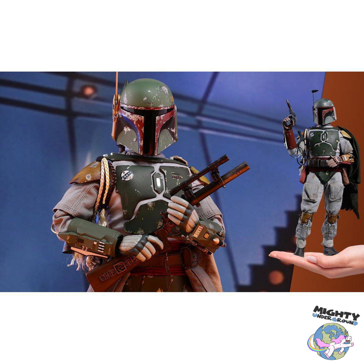 Star Wars: The Empire Strikes Back 40th Anniversary - Boba Fett 1/6 VORBESTELLUNG!-Actionfiguren-Hot Toys-Mighty Underground