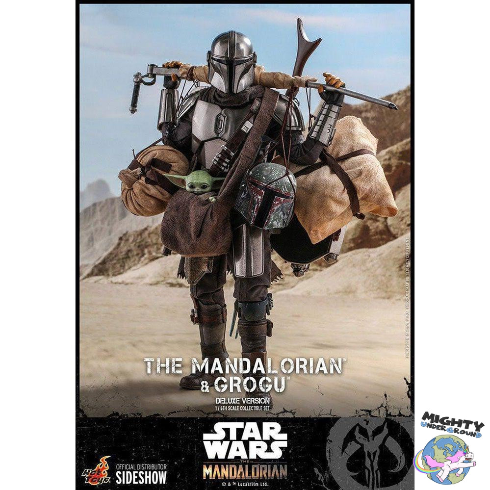 Star Wars: The Mandalorian & Grogu Deluxe 1/6 VORBESTELLUNG!-Actionfiguren-Hot Toys-Mighty Underground