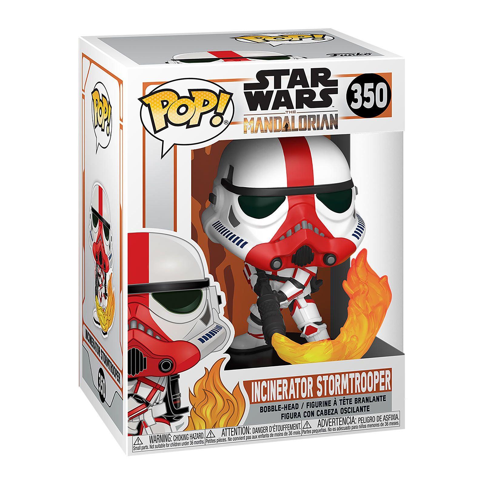 Star Wars The Mandalorian: Incinerator Stormtrooper - Pop #350-POP! + Funkos-Funko-Mighty Underground