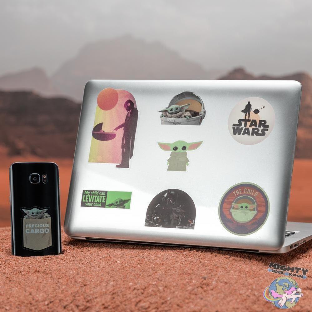 Star Wars: The Mandalorian - The Child - Gadget Decal - Stickerset-Sticker-Paladone-mighty-underground