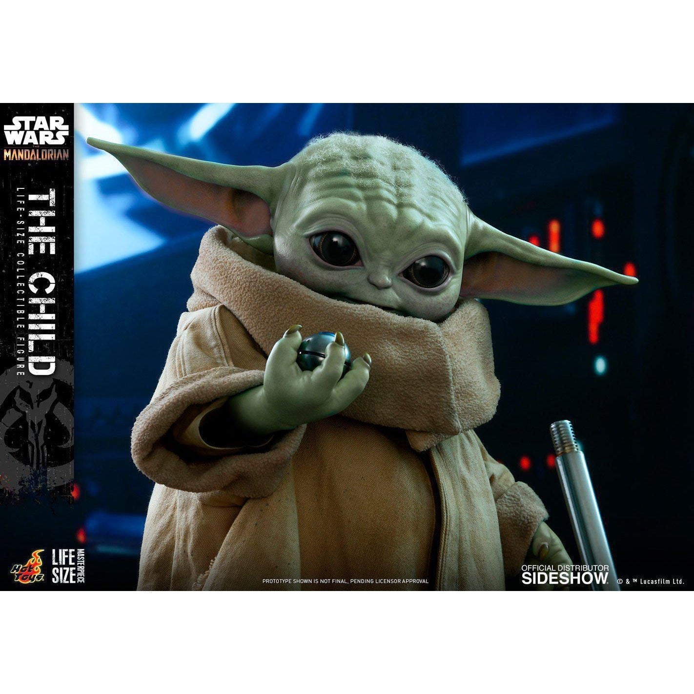 Star Wars: The Mandalorian - The Child Life Sized Figure VORBESTELLUNG!-Actionfiguren-Hot Toys-mighty-underground