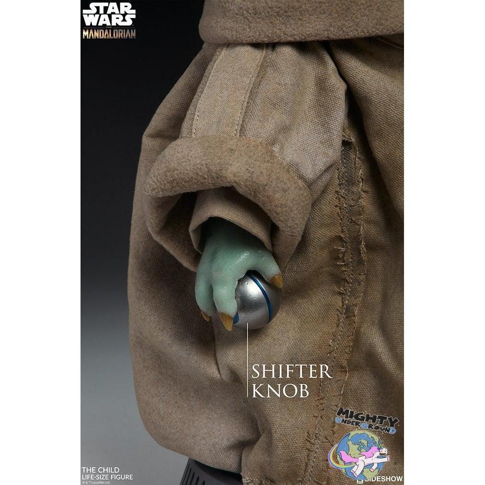 Star Wars: The Mandalorian - The Child Life Sized Statue-Statue-Sideshow-mighty-underground
