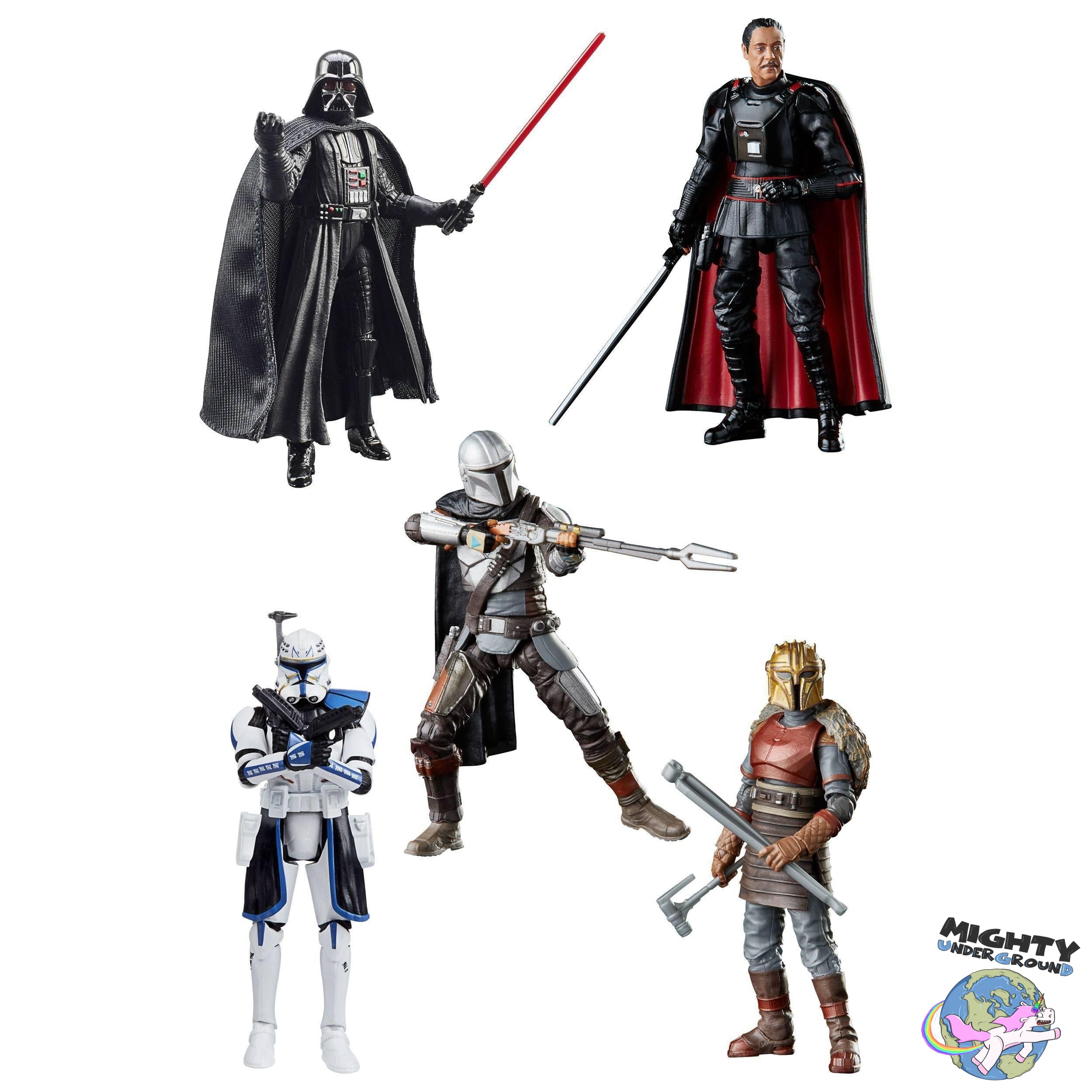 Star Wars Vintage Collection: 2021 Wave 1 Sortiment (5) - 10 cm-Actionfiguren-Hasbro-Mighty Underground