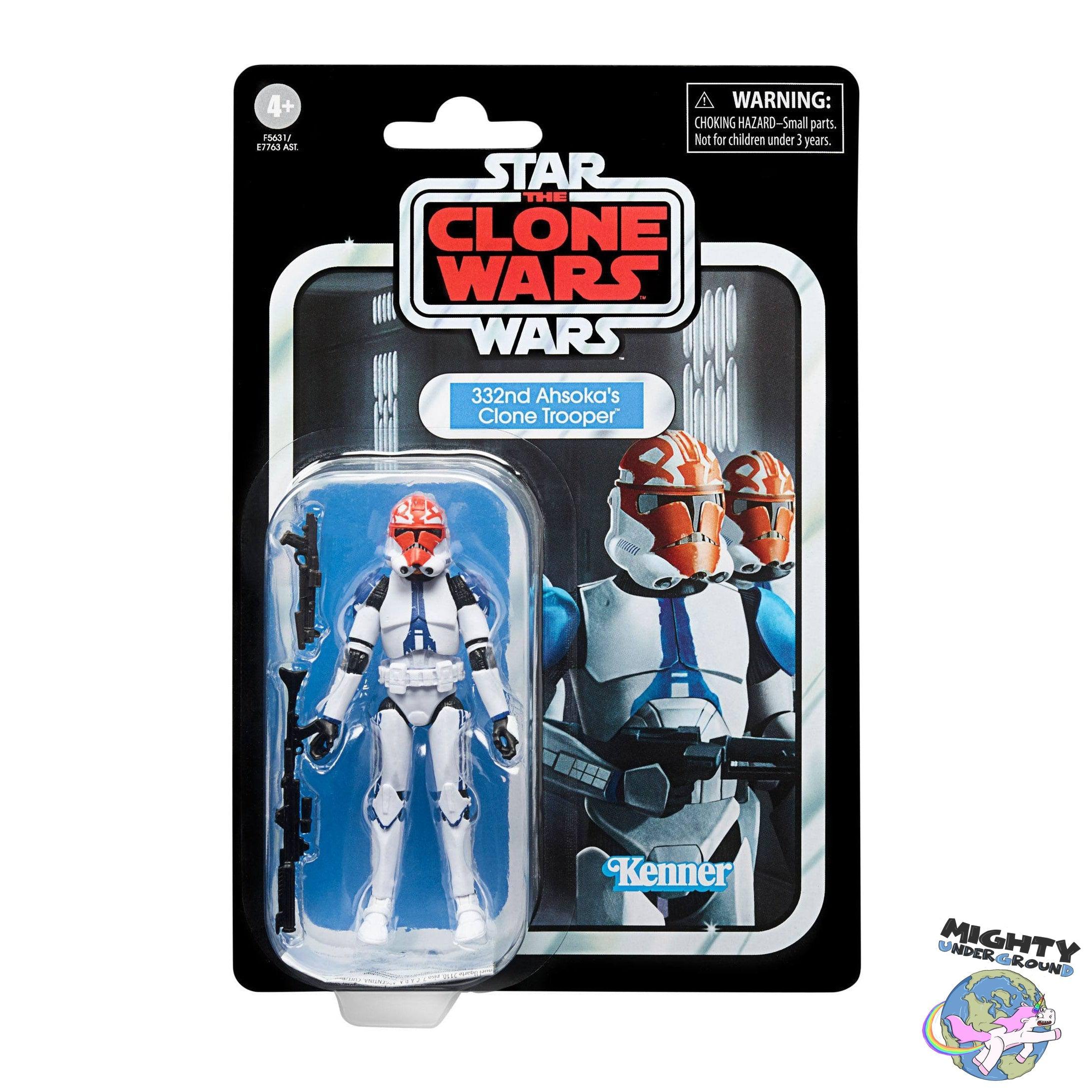 Star Wars Vintage Collection: 332nd Ahsoka's Clone Trooper Commando (Clone Wars) - 10 cm-Actionfiguren-Hasbro-Mighty Underground