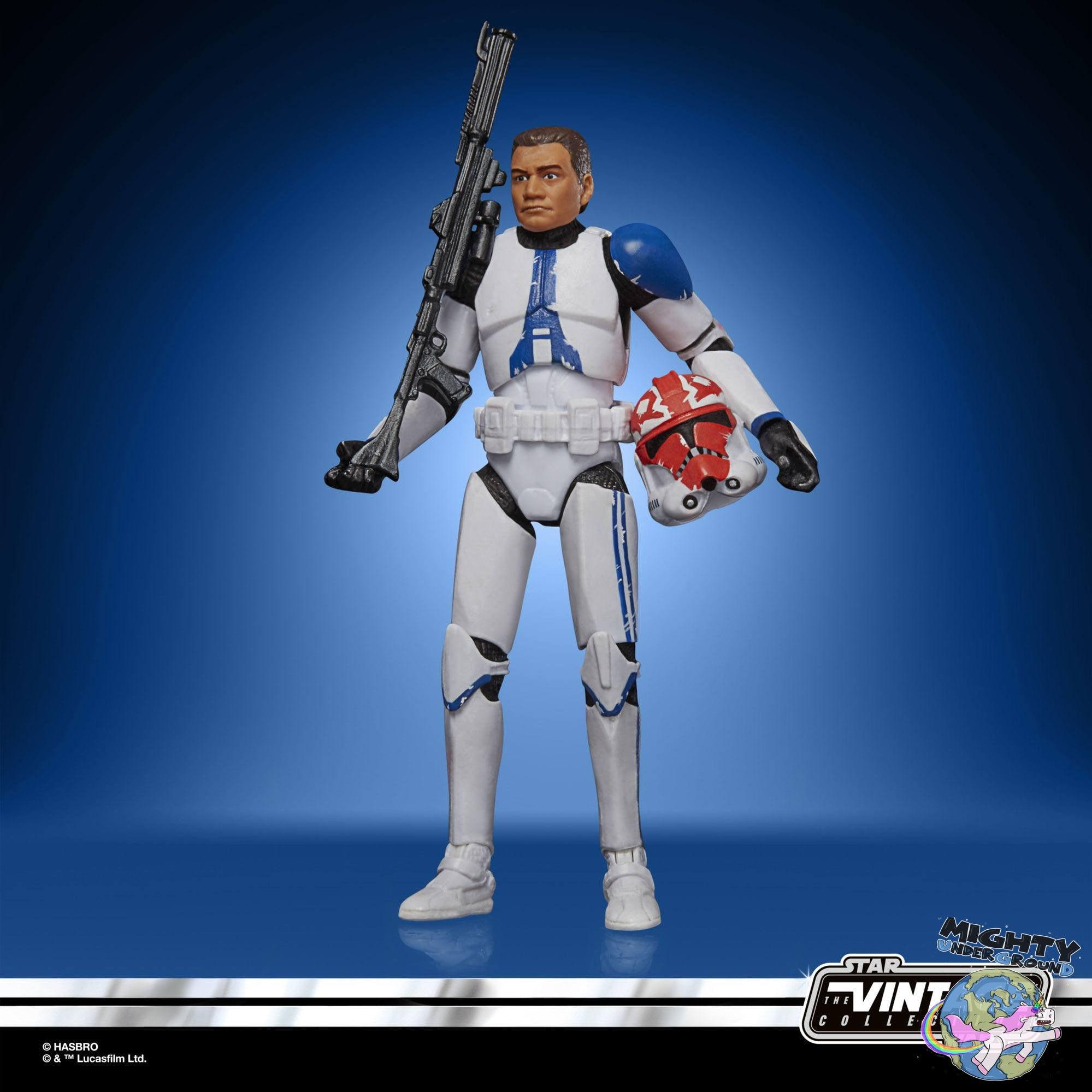 Star Wars Vintage Collection: 332nd Ahsoka's Clone Trooper Commando (Clone Wars) - 10 cm-Actionfiguren-Hasbro-Mighty Underground