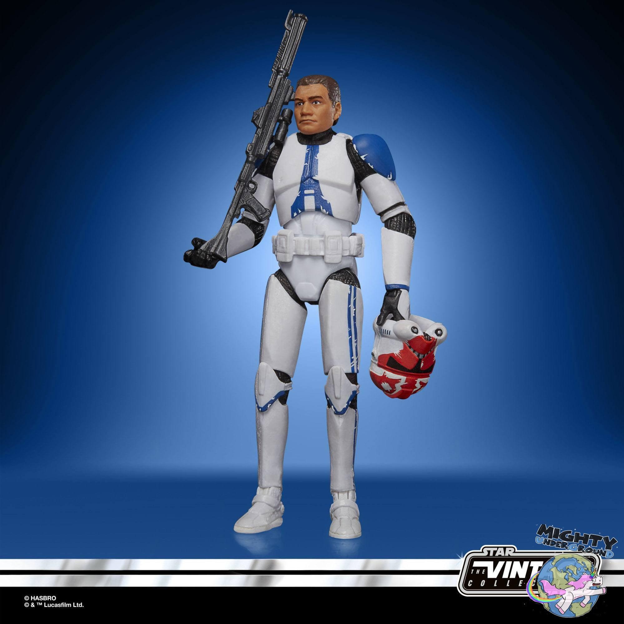 Star Wars Vintage Collection: 332nd Ahsoka's Clone Trooper Commando (Clone Wars) - 10 cm-Actionfiguren-Hasbro-Mighty Underground