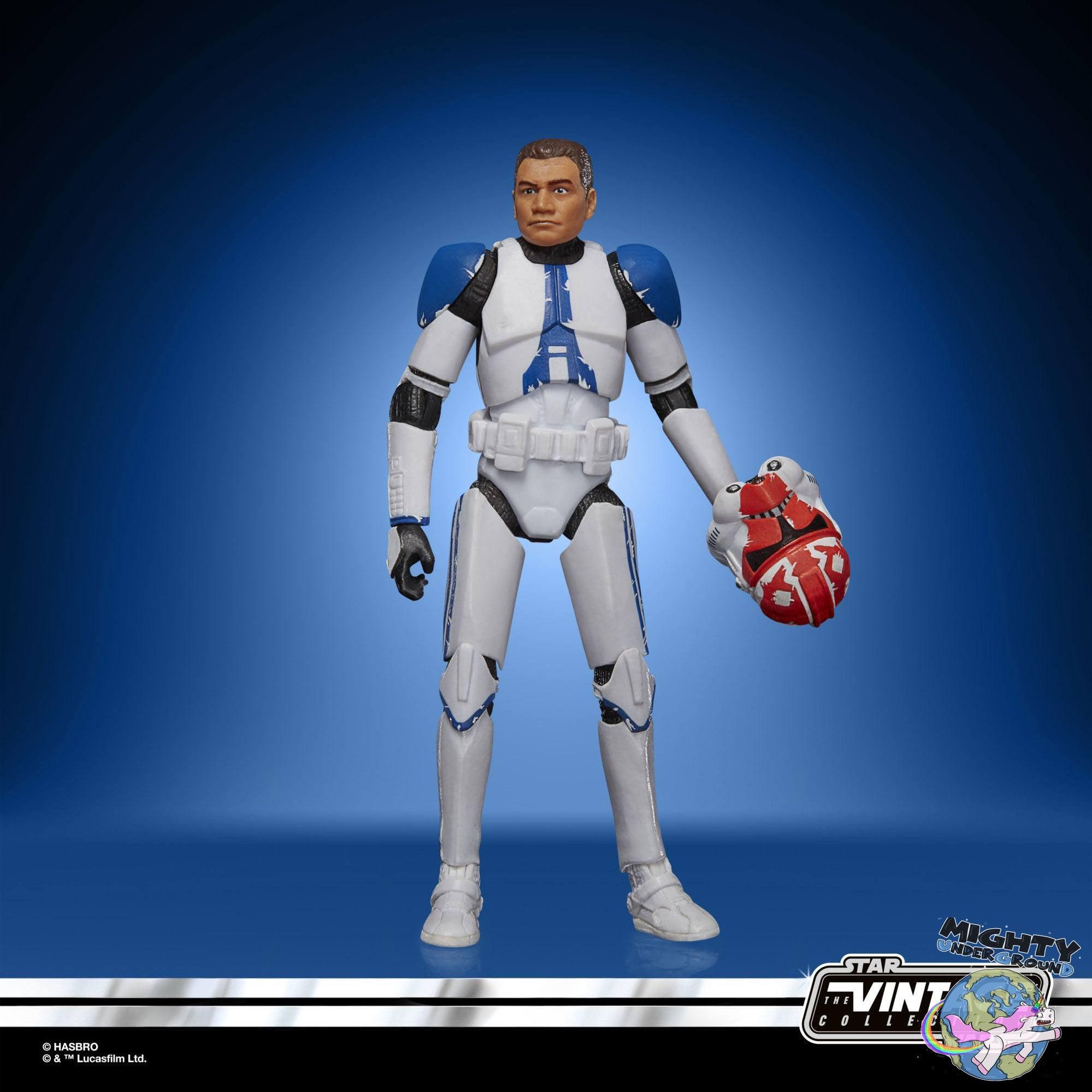 Star Wars Vintage Collection: 332nd Ahsoka's Clone Trooper Commando (Clone Wars) - 10 cm-Actionfiguren-Hasbro-Mighty Underground