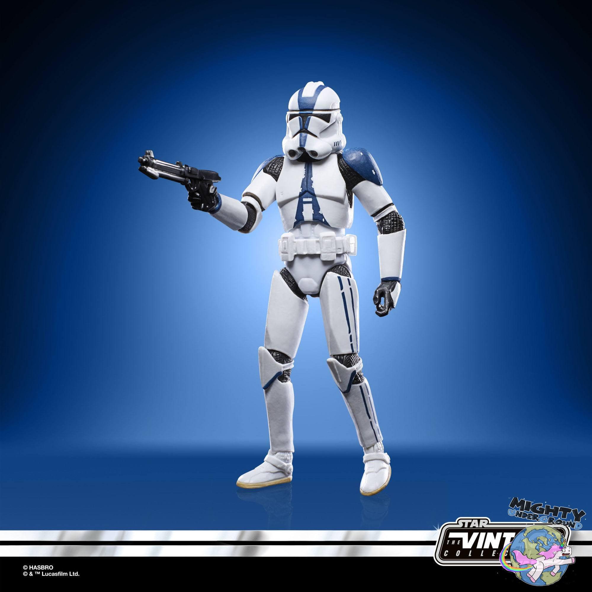 Star Wars Vintage Collection: 501st Legion Clone Trooper (Clone Wars) - 10 cm-Actionfiguren-Hasbro-Mighty Underground