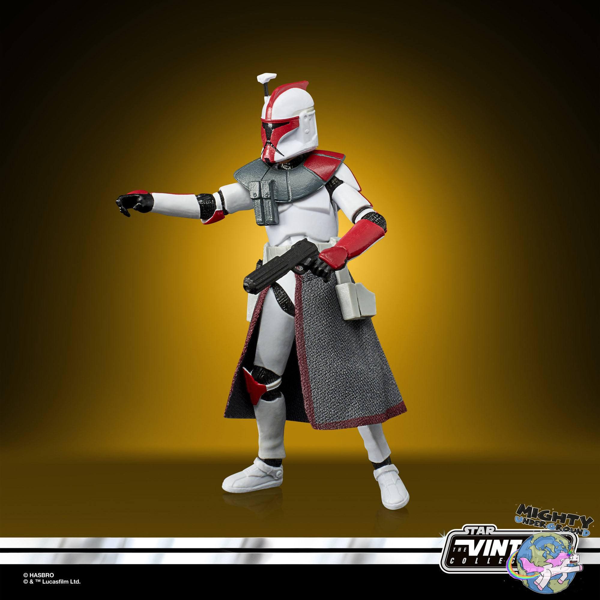 Star Wars Vintage Collection: ARC Trooper Captain (The Clone Wars) - 10 cm-Actionfiguren-Hasbro-Mighty Underground