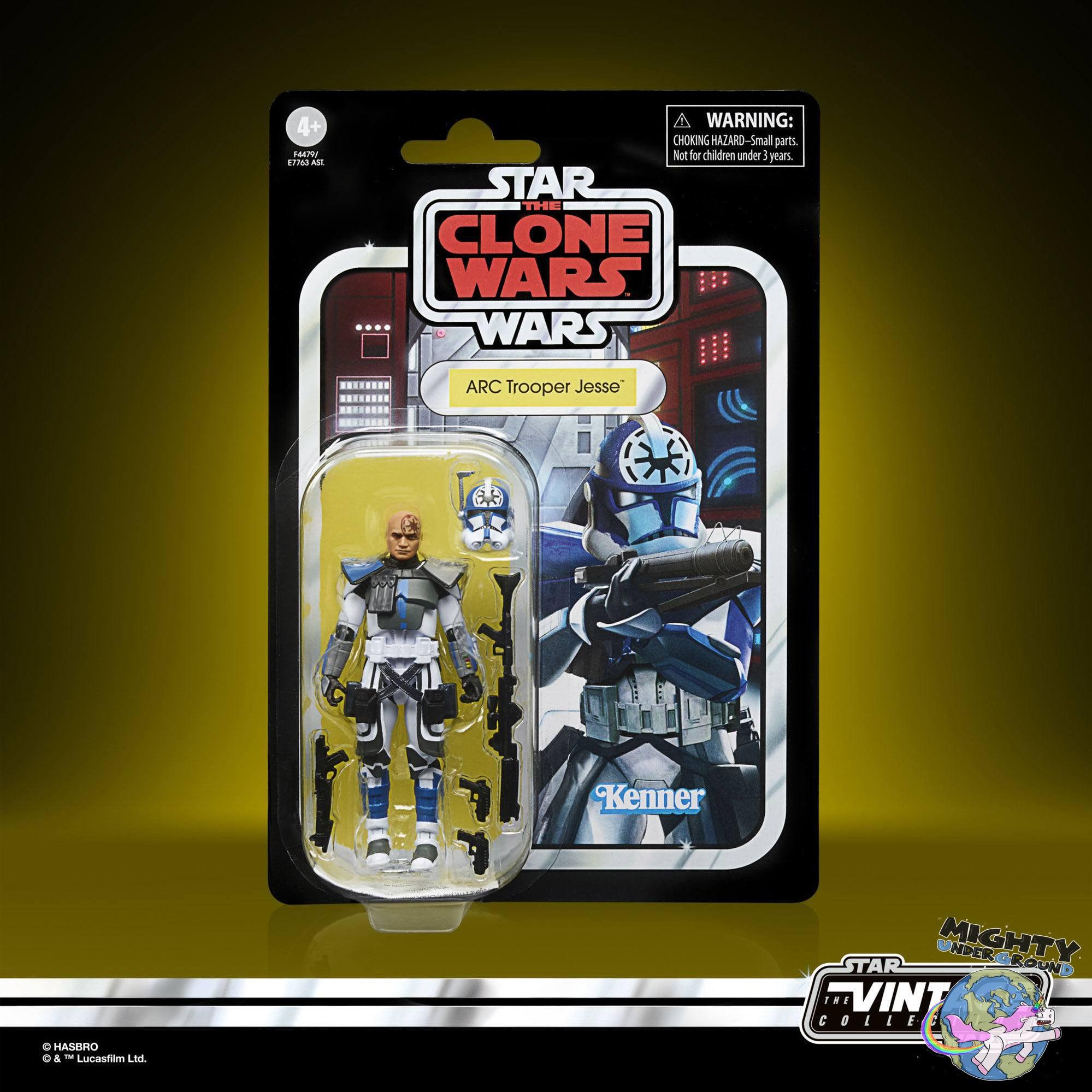 Star Wars Vintage Collection: ARC Trooper Jesse (The Clone Wars) - 10 cm-Actionfiguren-Hasbro-Mighty Underground