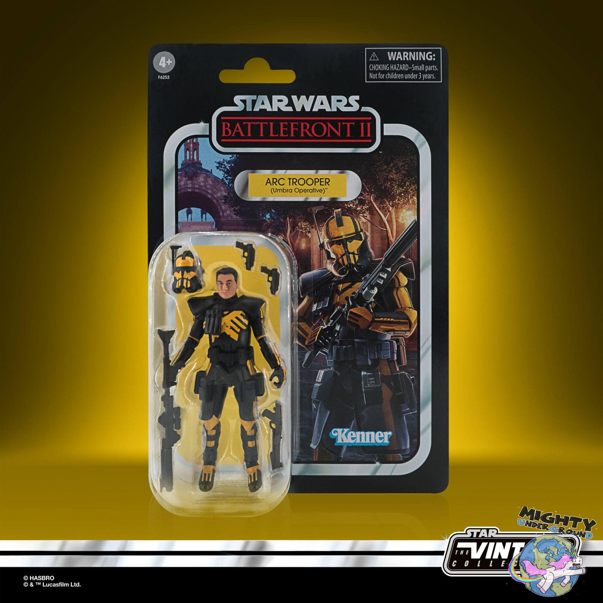 Star Wars Vintage Collection: ARC Trooper (Umbra Operative, Battlefront II) - 10 cm-Actionfiguren-Hasbro-Mighty Underground