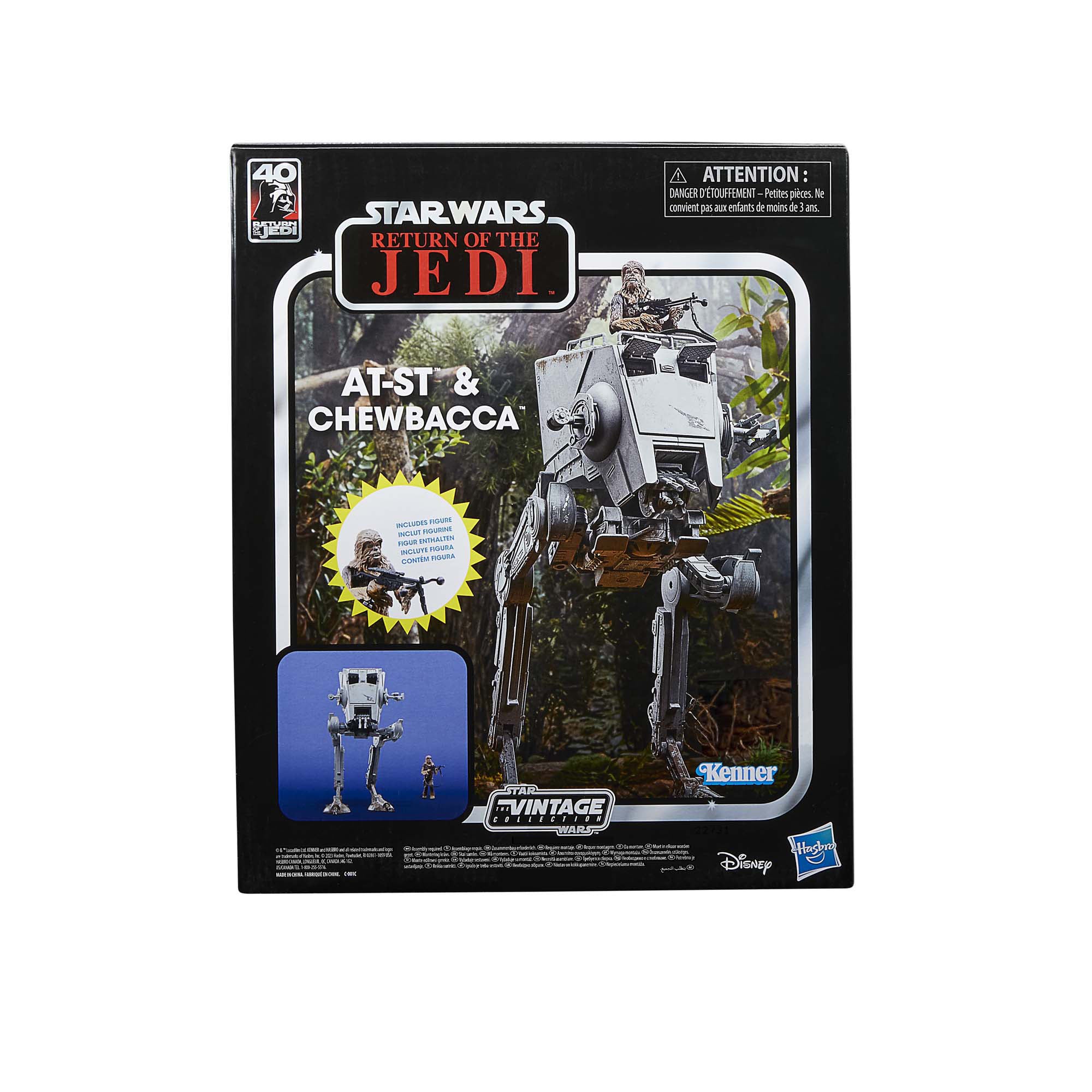 Star Wars Vintage Collection: AT-ST & Chewbacca (EP VI)-Actionfiguren-Hasbro-Mighty Underground