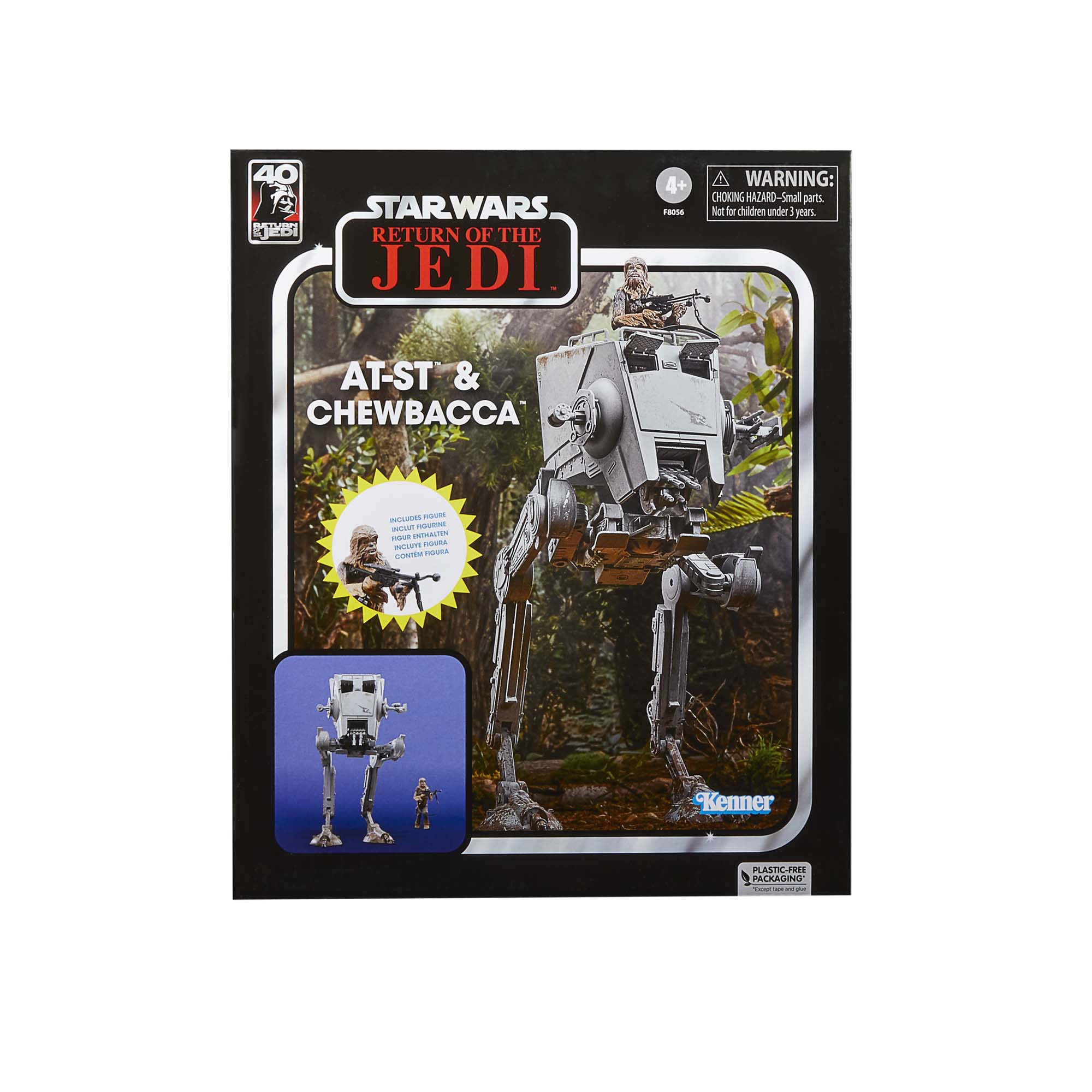 Star Wars Vintage Collection: AT-ST & Chewbacca (EP VI)-Actionfiguren-Hasbro-Mighty Underground