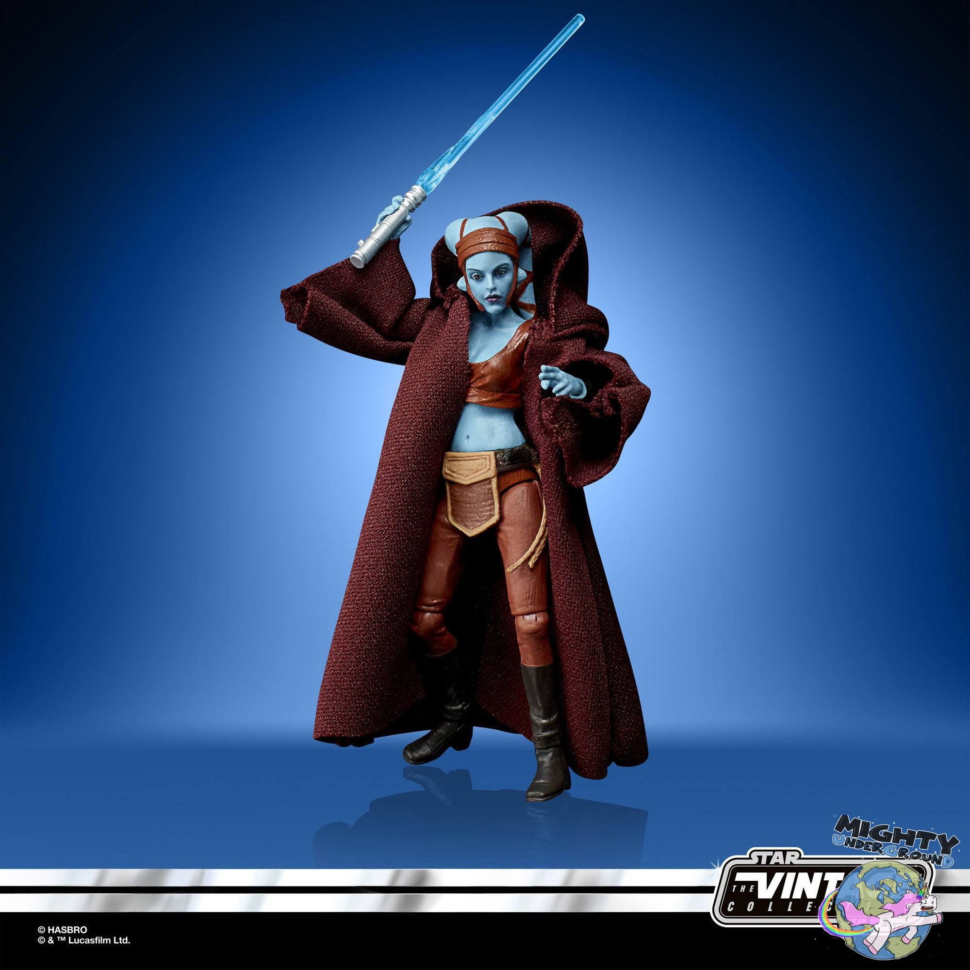 Star Wars Vintage Collection: Aayla Secura (The Clone Wars) - 10 cm-Actionfiguren-Hasbro-Mighty Underground