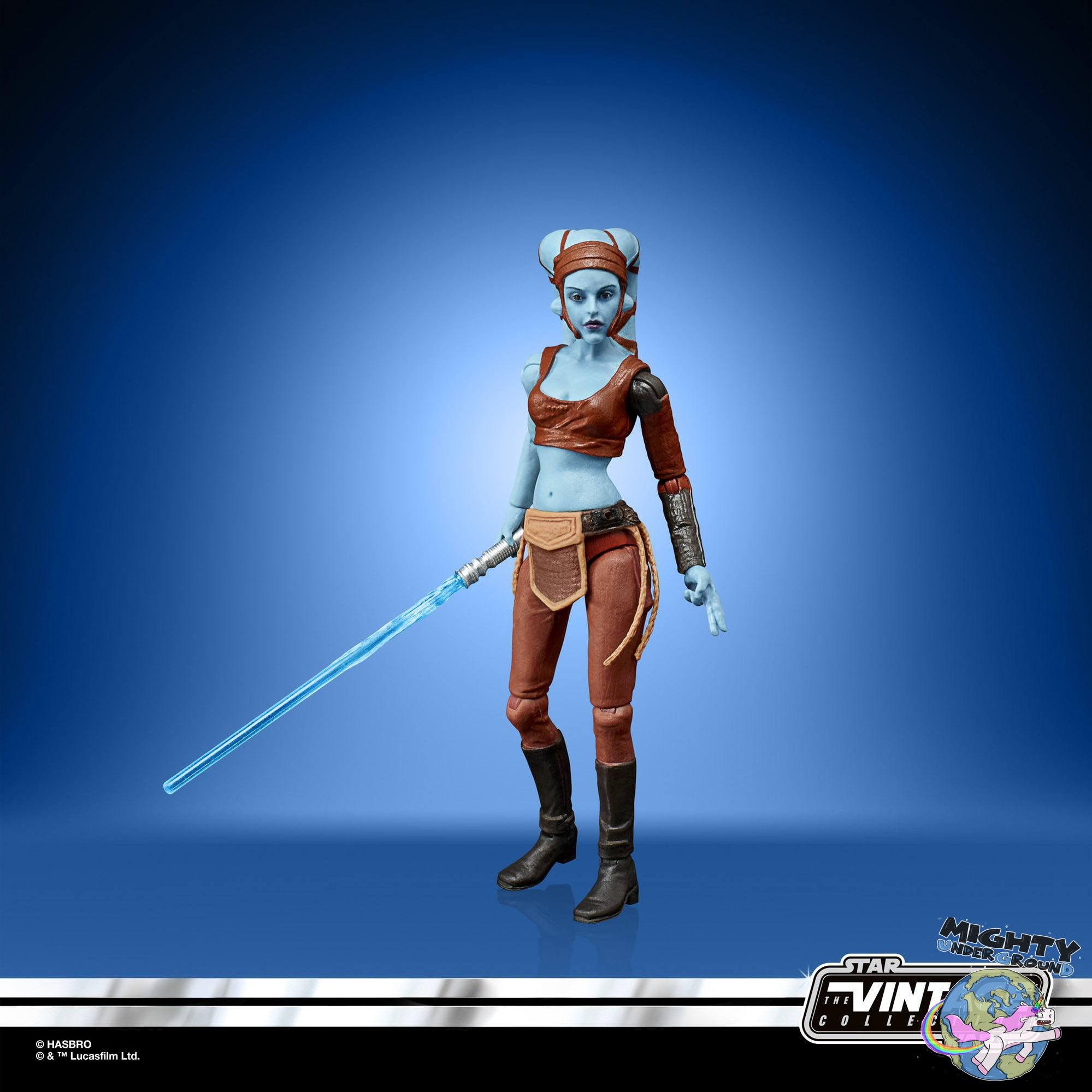 Star Wars Vintage Collection: Aayla Secura (The Clone Wars) - 10 cm-Actionfiguren-Hasbro-Mighty Underground