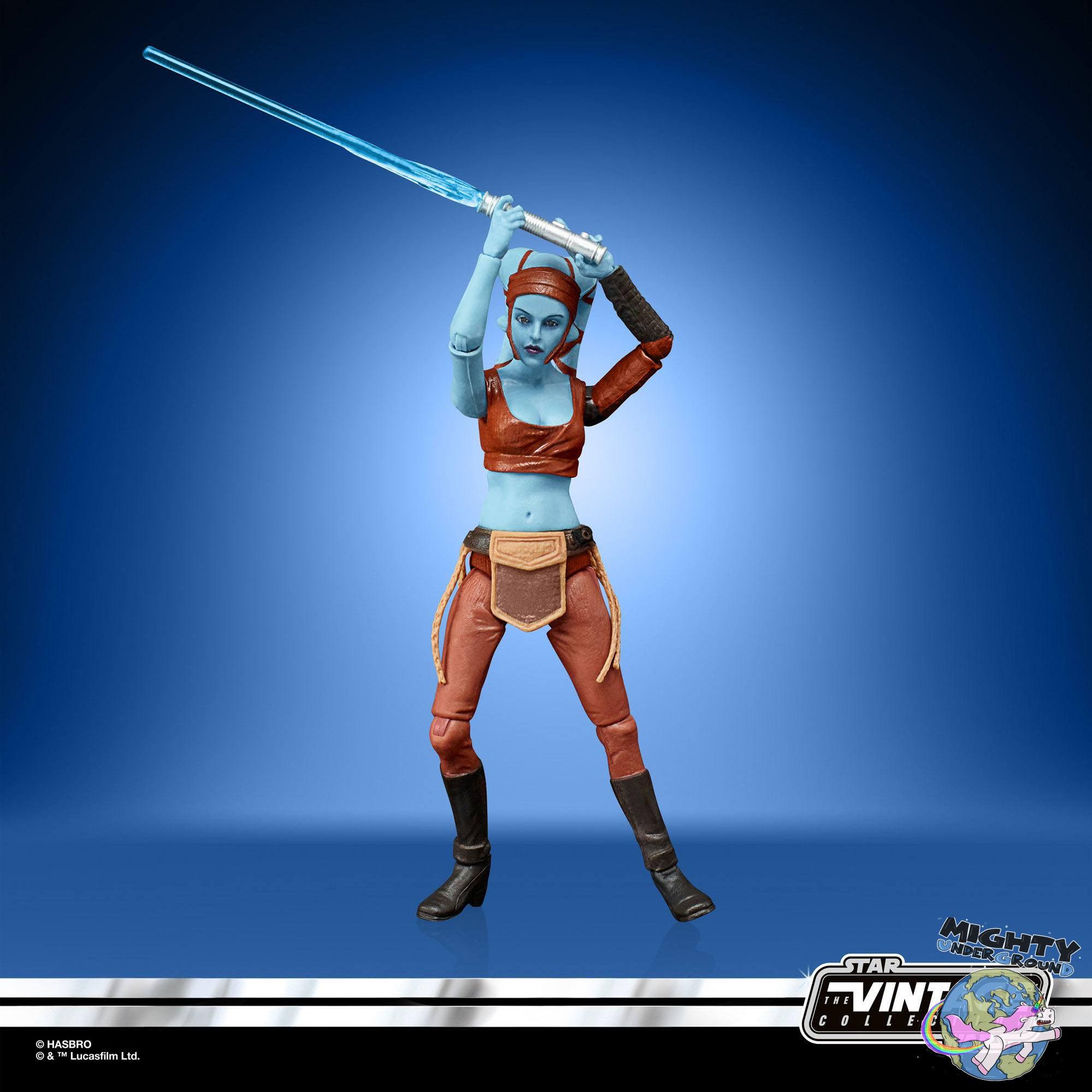 Star Wars Vintage Collection: Aayla Secura (The Clone Wars) - 10 cm-Actionfiguren-Hasbro-Mighty Underground