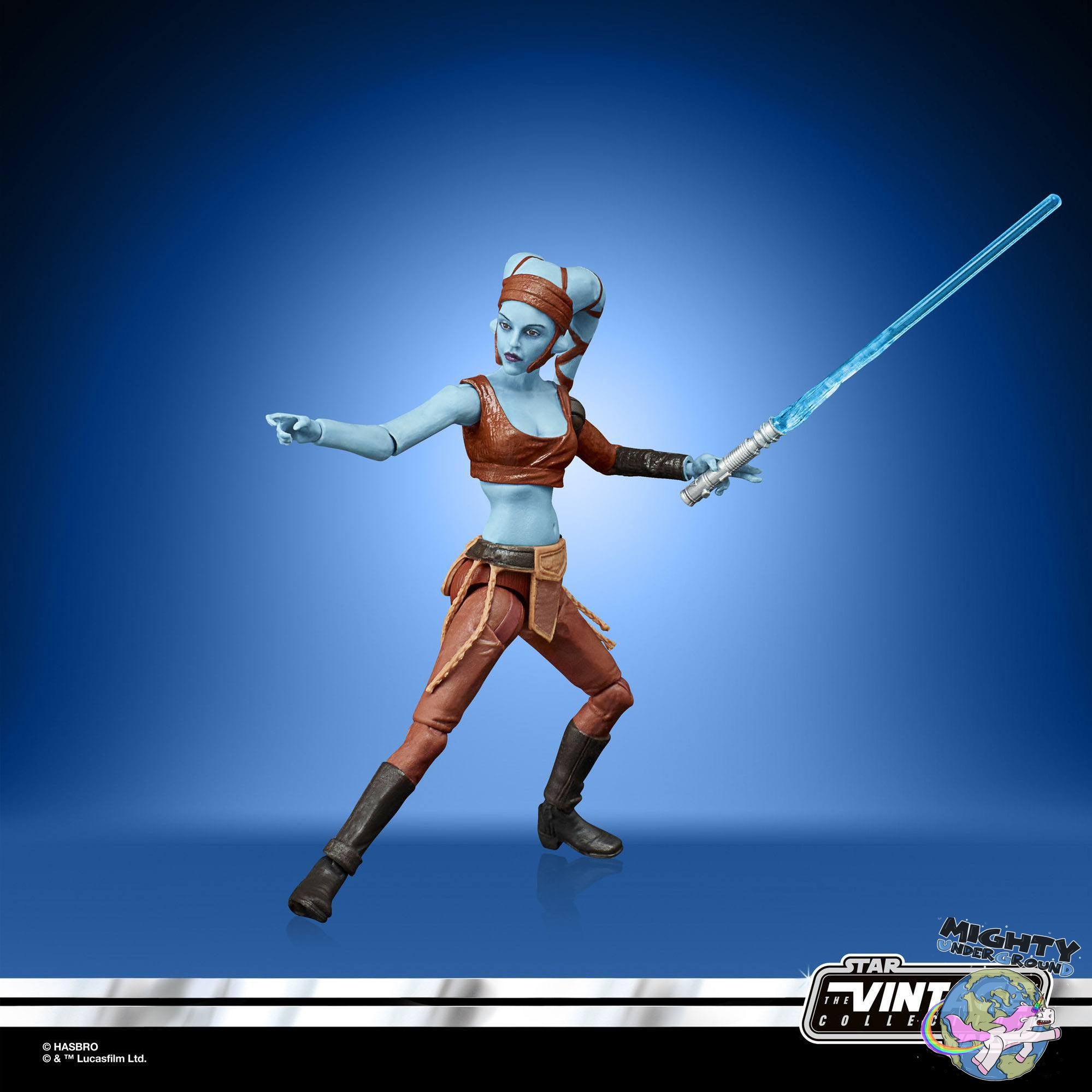 Star Wars Vintage Collection: Aayla Secura (The Clone Wars) - 10 cm-Actionfiguren-Hasbro-Mighty Underground