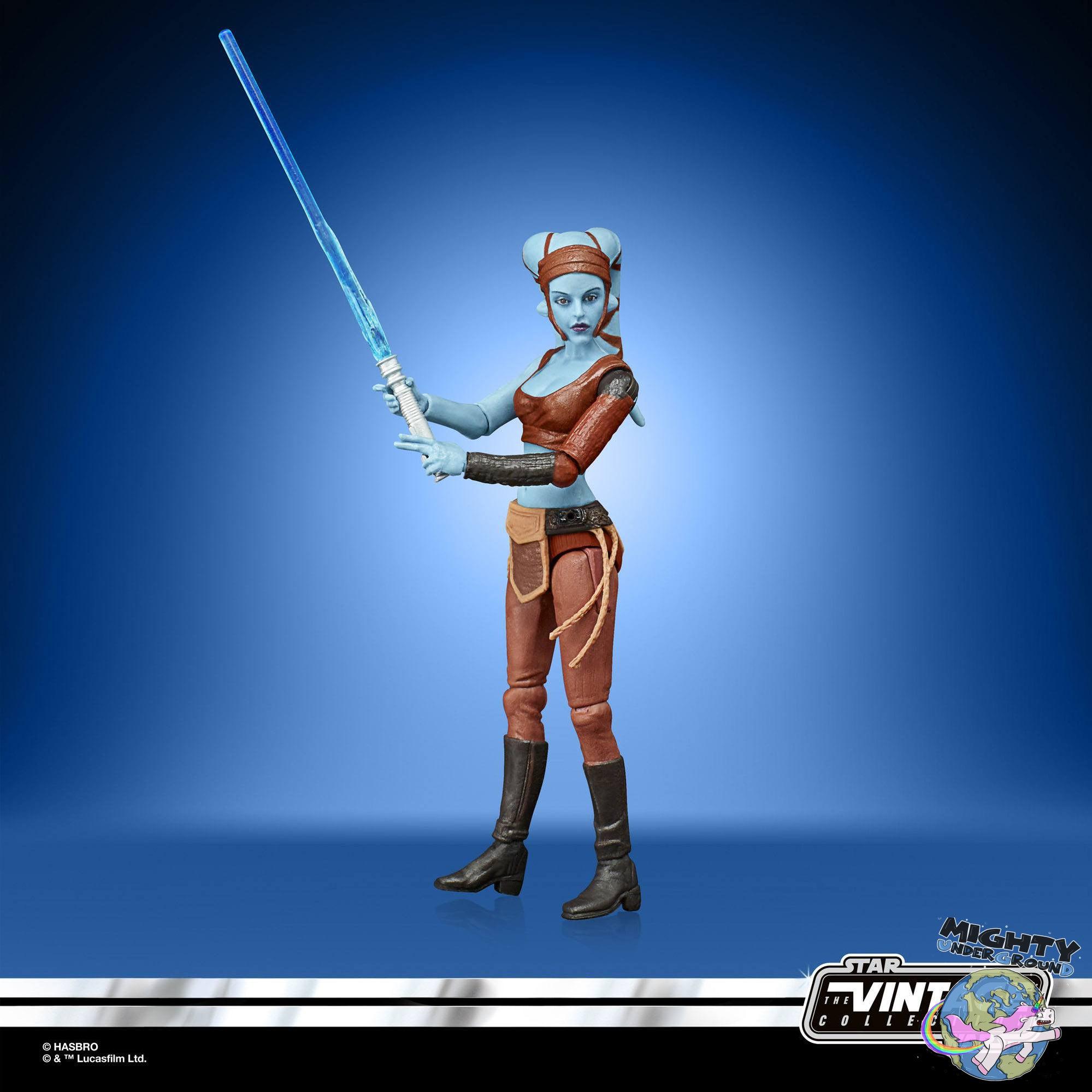 Star Wars Vintage Collection: Aayla Secura (The Clone Wars) - 10 cm-Actionfiguren-Hasbro-Mighty Underground