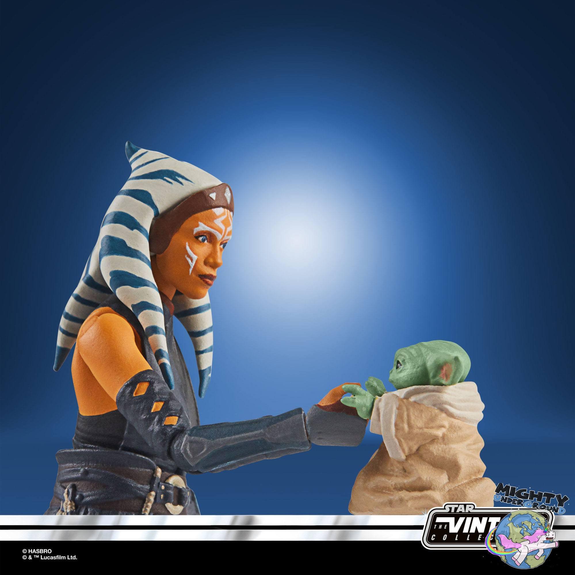 Star Wars Vintage Collection: Ahsoka Tano & Grogu (The Mandalorian) - 10 cm-Actionfiguren-Hasbro-Mighty Underground