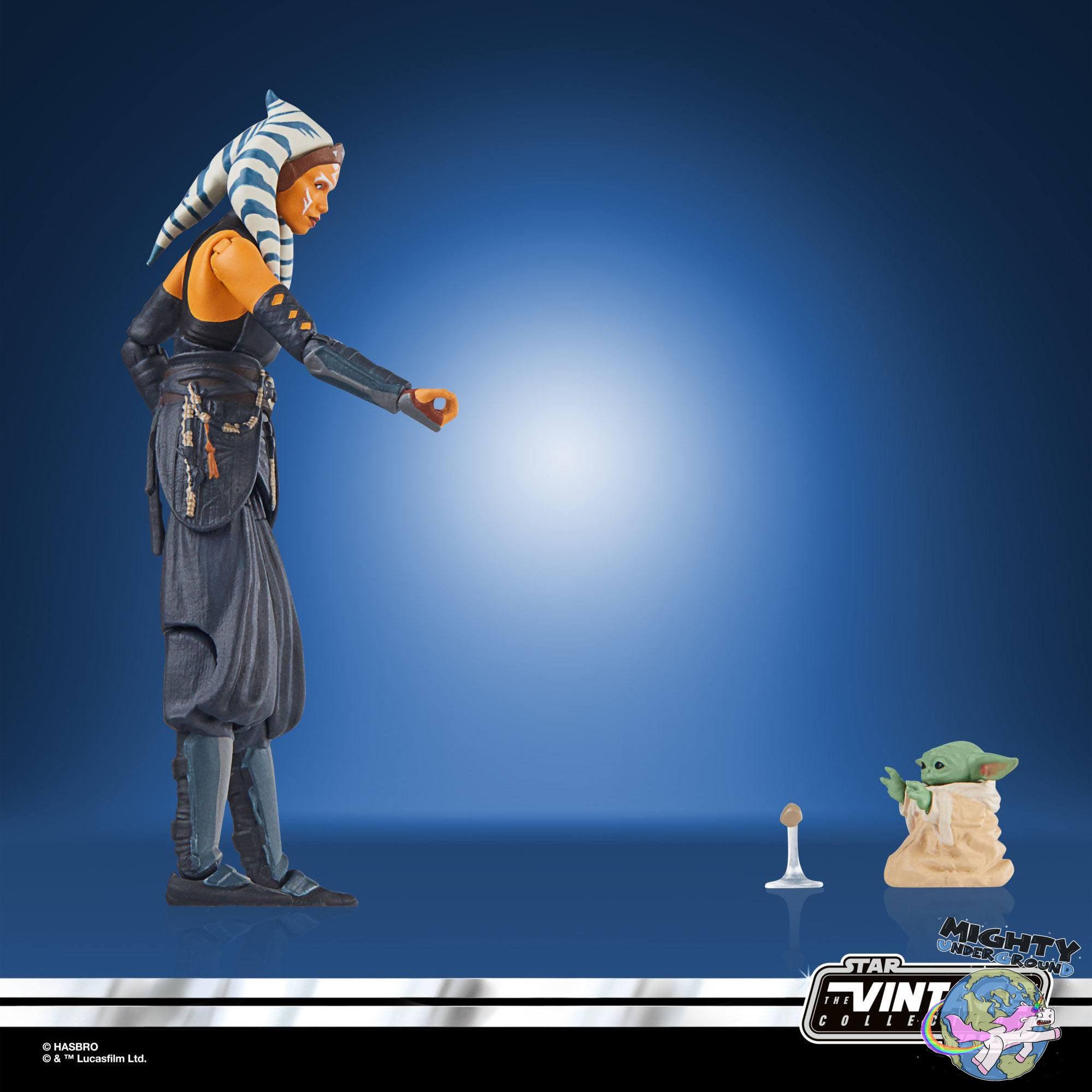 Star Wars Vintage Collection: Ahsoka Tano & Grogu (The Mandalorian) - 10 cm-Actionfiguren-Hasbro-Mighty Underground