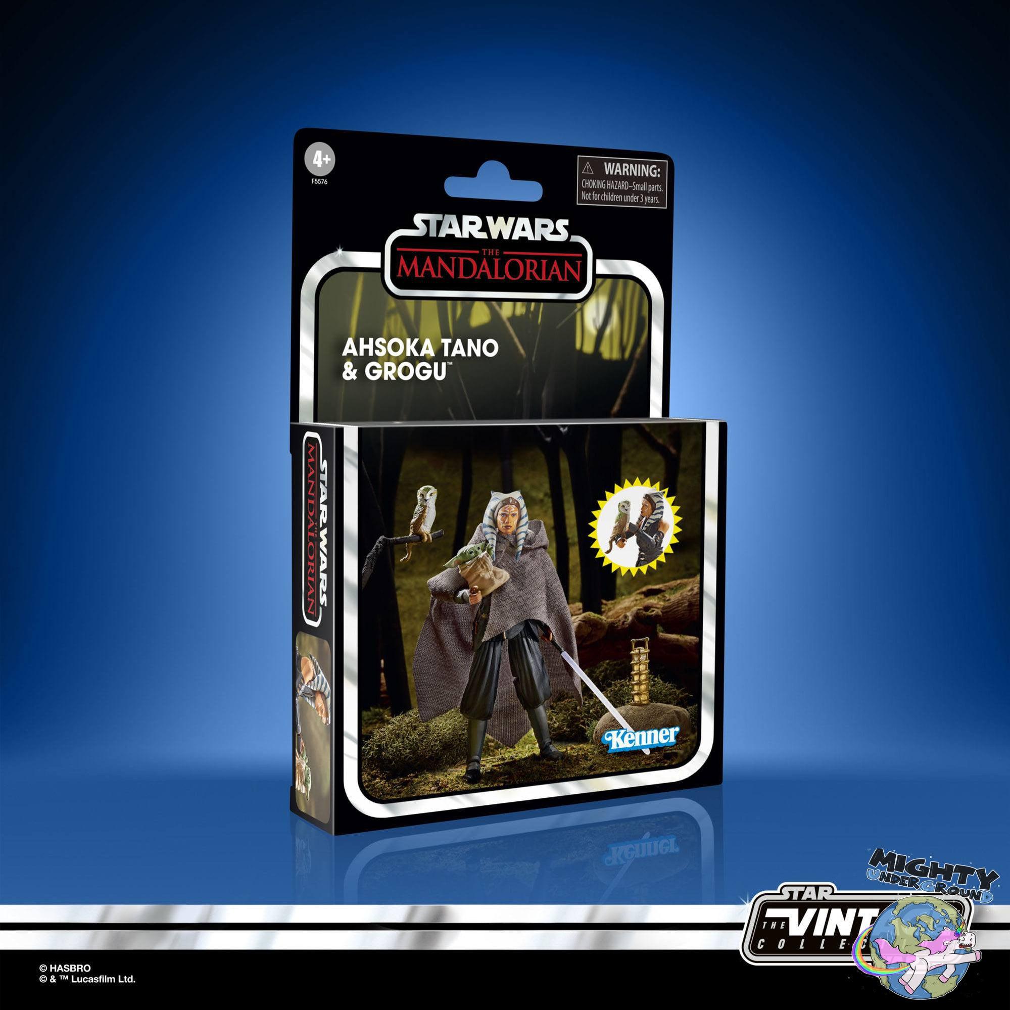 Star Wars Vintage Collection: Ahsoka Tano & Grogu (The Mandalorian) - 10 cm-Actionfiguren-Hasbro-Mighty Underground