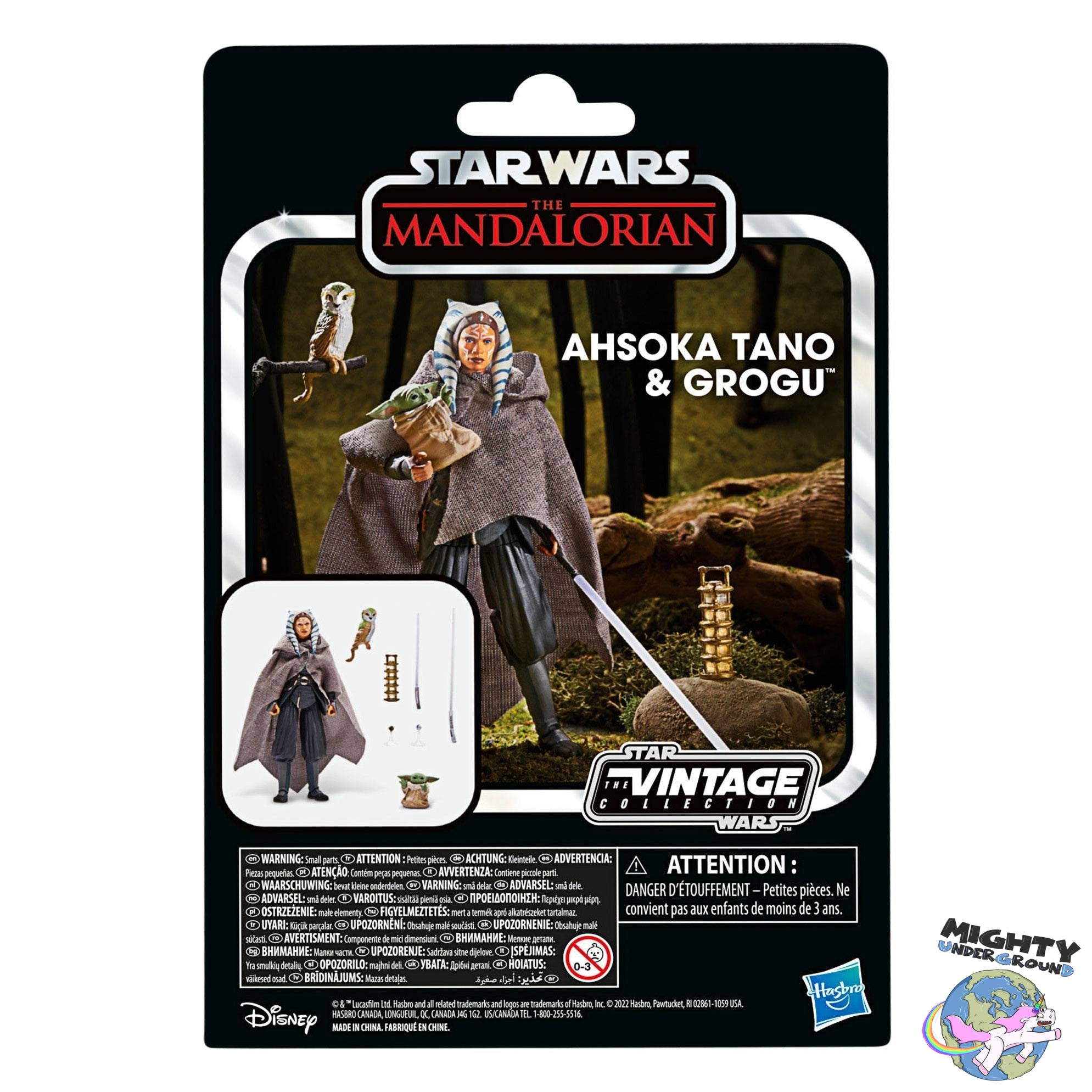 Star Wars Vintage Collection: Ahsoka Tano & Grogu (The Mandalorian) - 10 cm-Actionfiguren-Hasbro-Mighty Underground