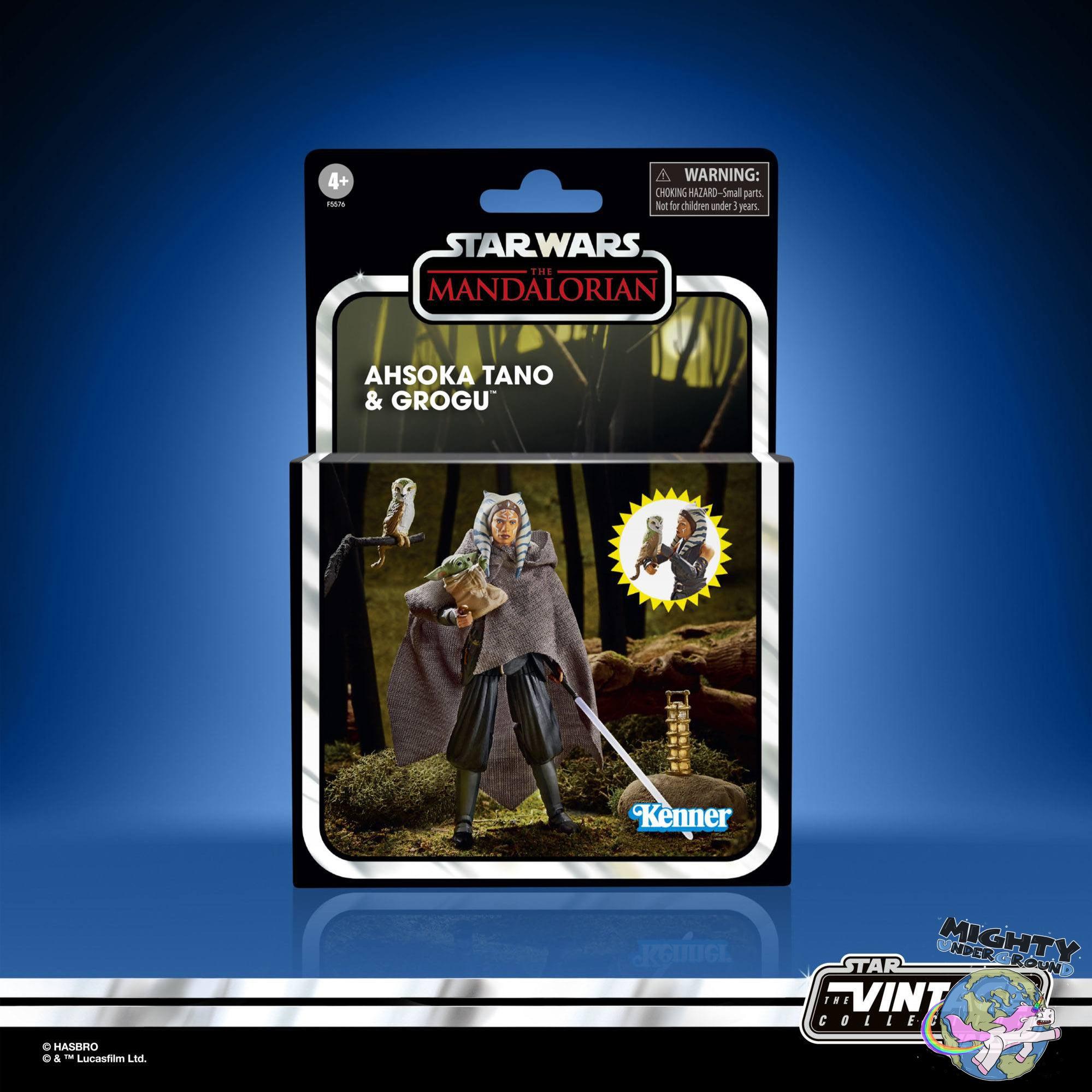 Star Wars Vintage Collection: Ahsoka Tano & Grogu (The Mandalorian) - 10 cm-Actionfiguren-Hasbro-Mighty Underground