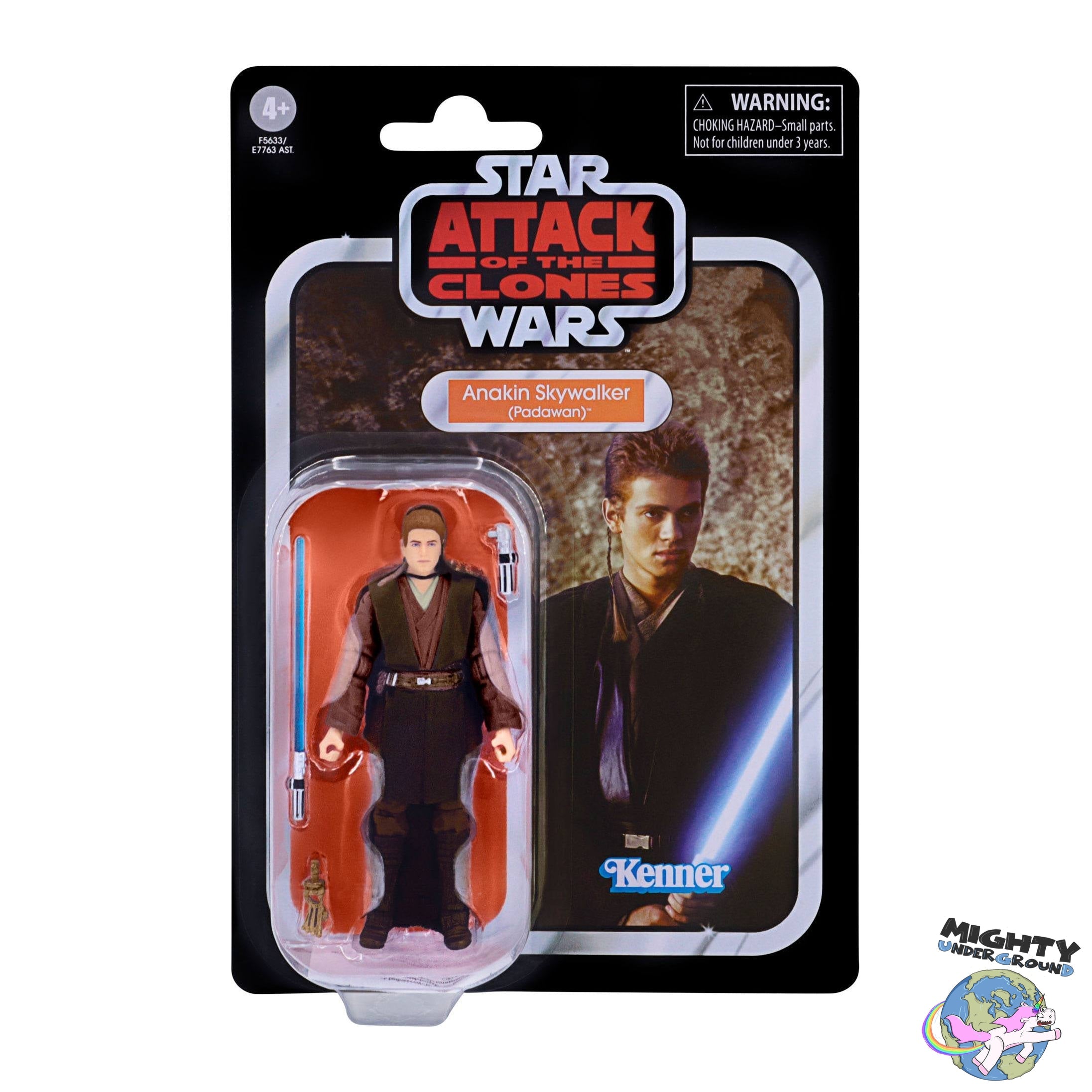 Star Wars Vintage Collection: Anakin Skywalker (Padawan, EP II) - 10 cm-Actionfiguren-Hasbro-Mighty Underground