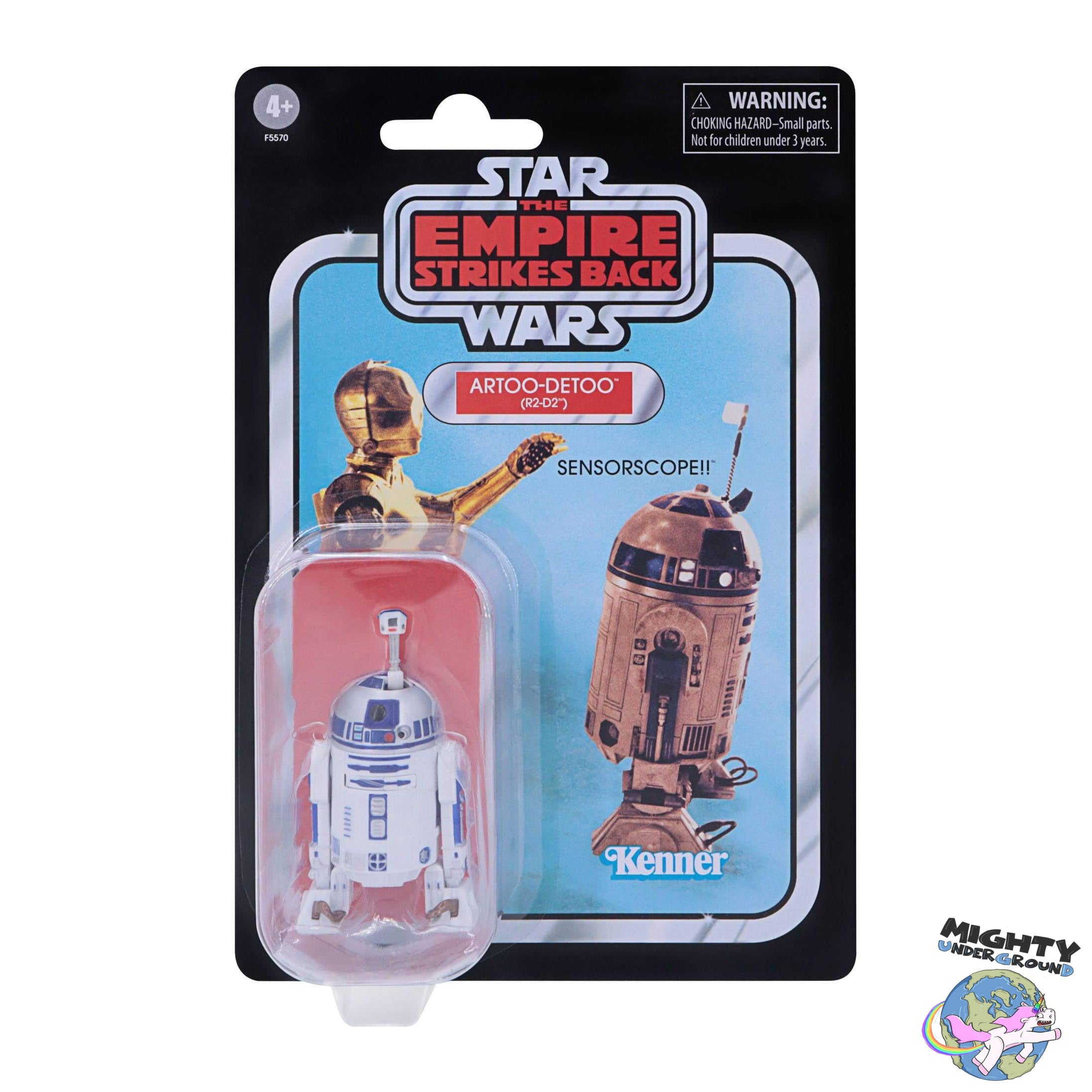 Star Wars Vintage Collection: Artoo-Detoo (R2-D2) - 10 cm-Actionfiguren-Hasbro-Mighty Underground