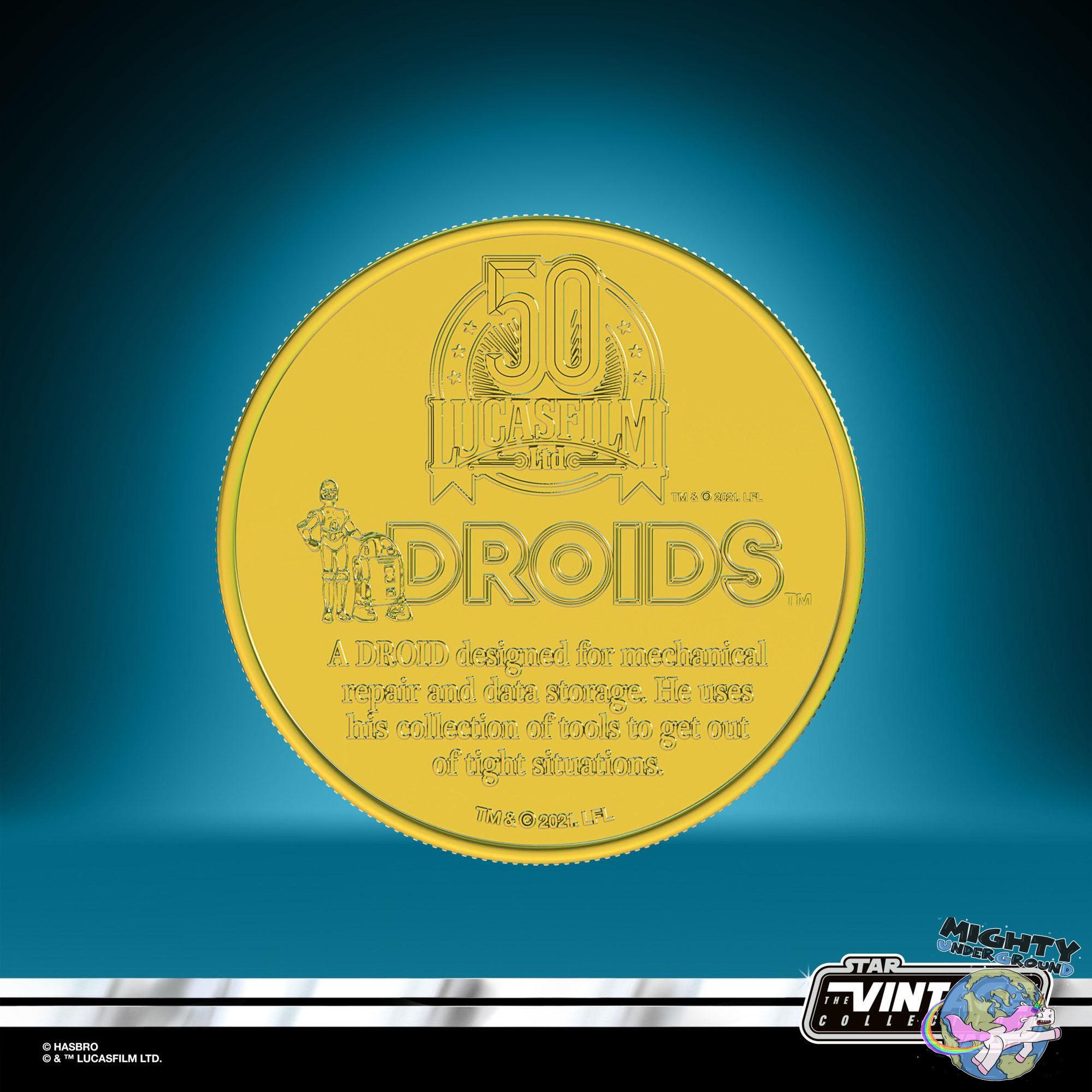 Star Wars Vintage Collection: Artoo-Detoo (R2-D2, Droids) - 10 cm-Actionfiguren-Hasbro-Mighty Underground