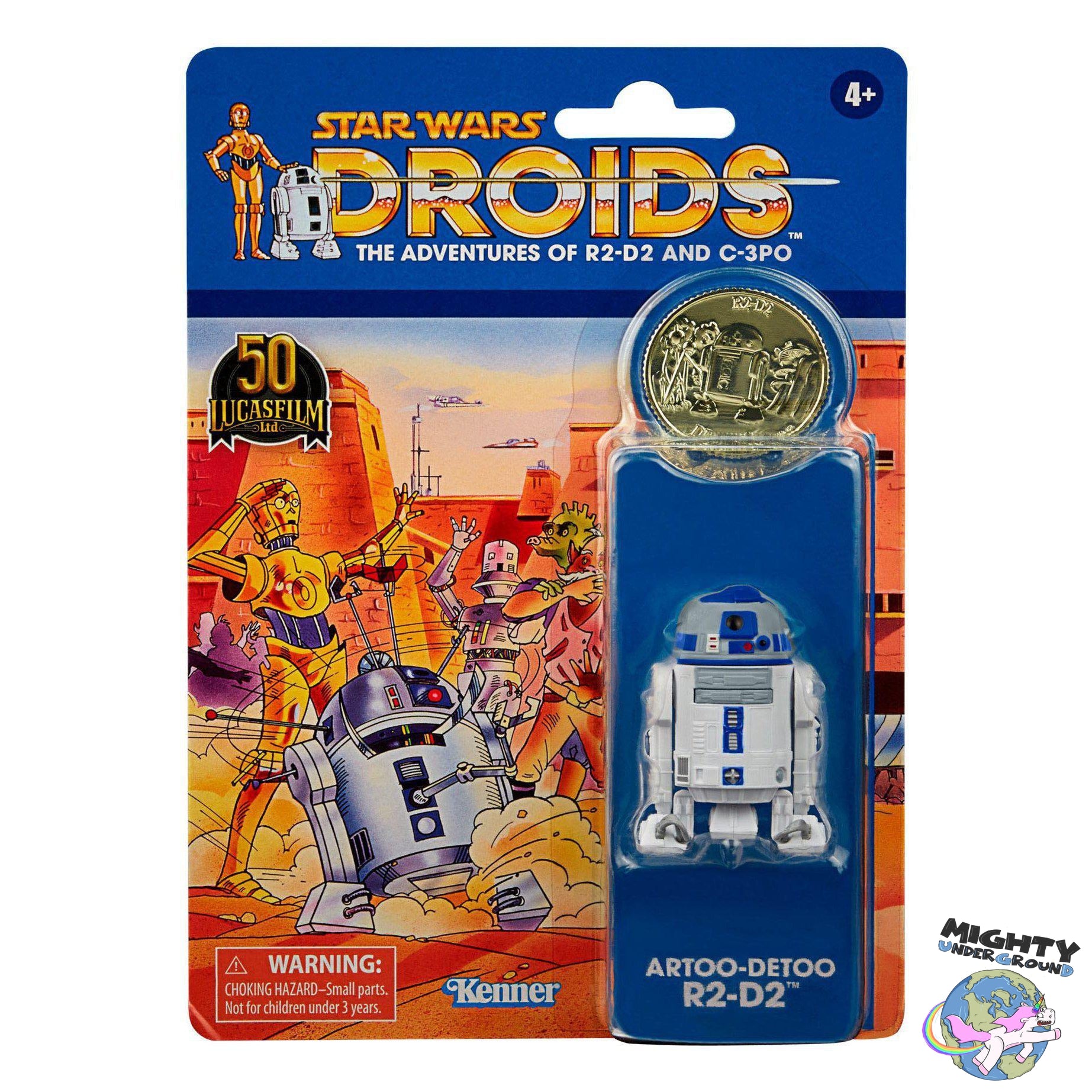 Star Wars Vintage Collection: Artoo-Detoo (R2-D2, Droids) - 10 cm-Actionfiguren-Hasbro-Mighty Underground