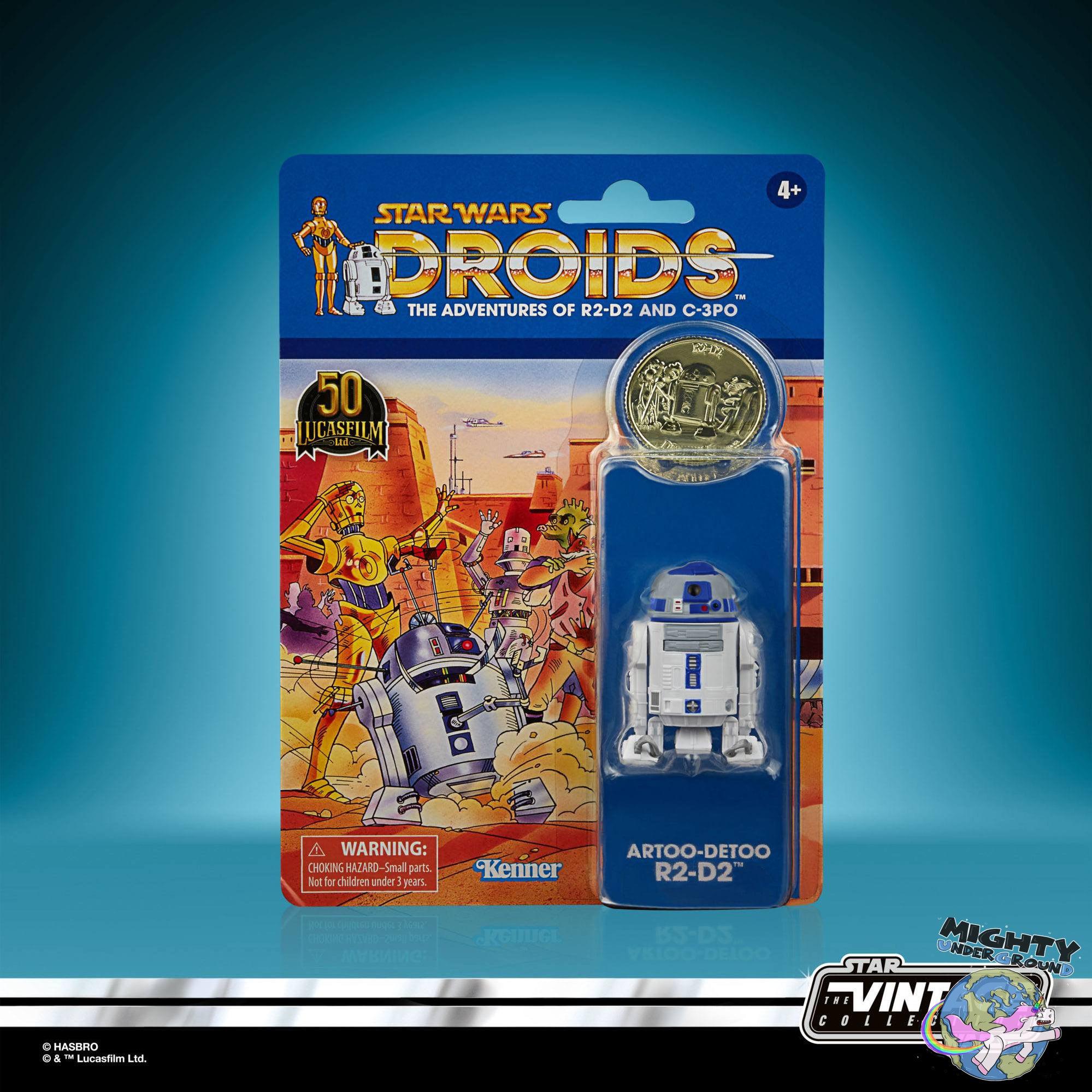 Star Wars Vintage Collection: Artoo-Detoo (R2-D2, Droids) - 10 cm-Actionfiguren-Hasbro-Mighty Underground