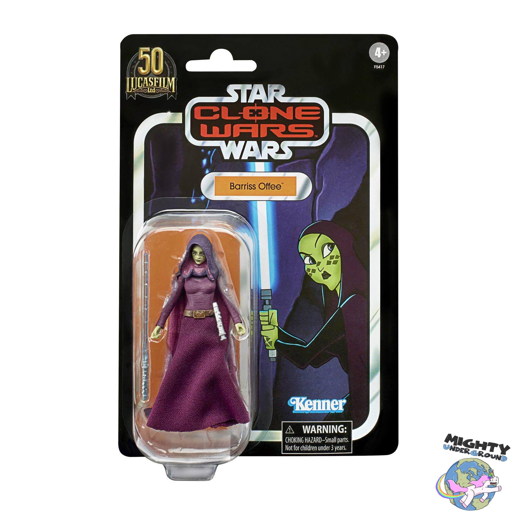 Star Wars Vintage Collection: Barriss Offee (The Clone Wars) - 10 cm-Actionfiguren-Hasbro-Mighty Underground