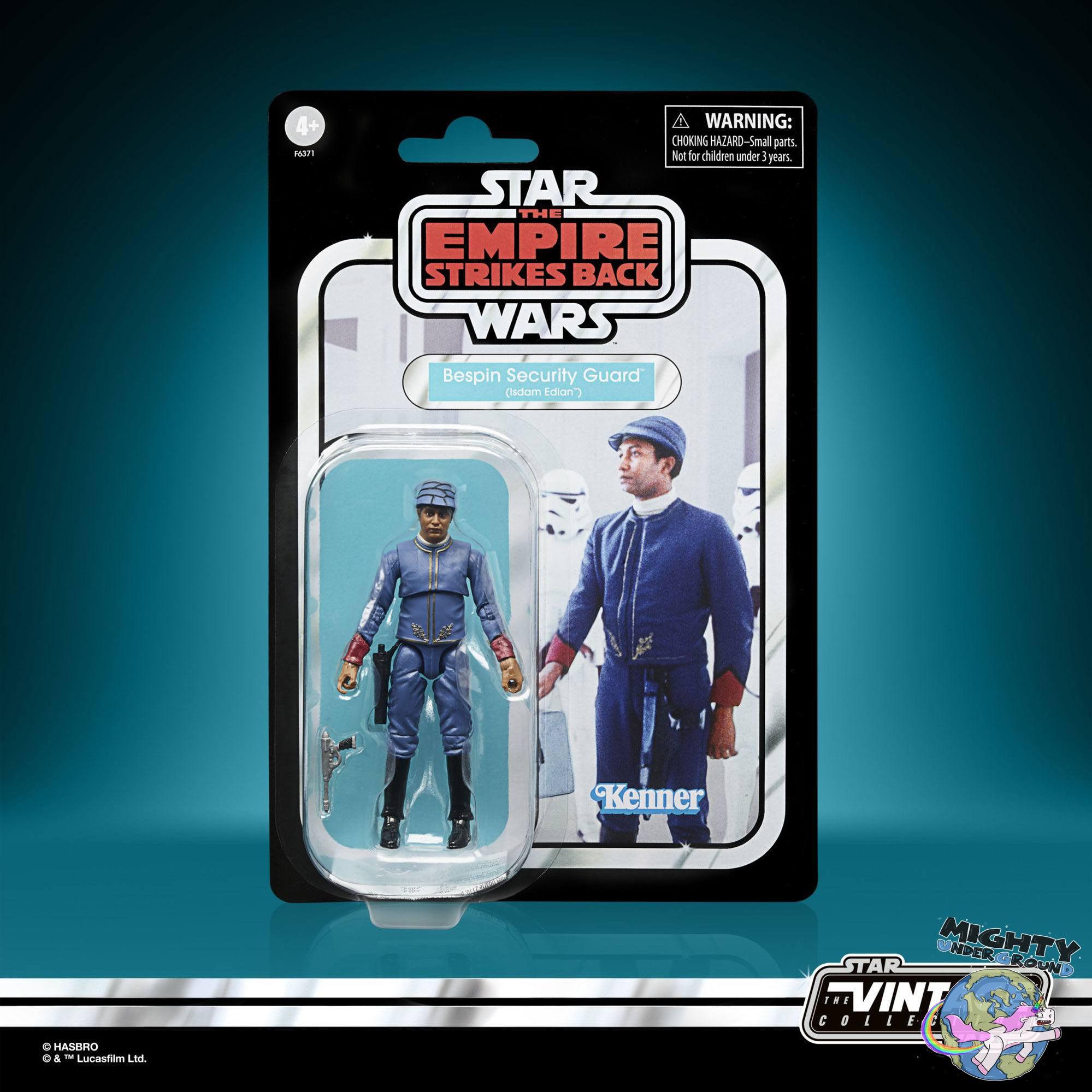 Star Wars Vintage Collection: Bespin Security Guard (Isdam Edian) - 10 cm-Actionfiguren-Hasbro-Mighty Underground