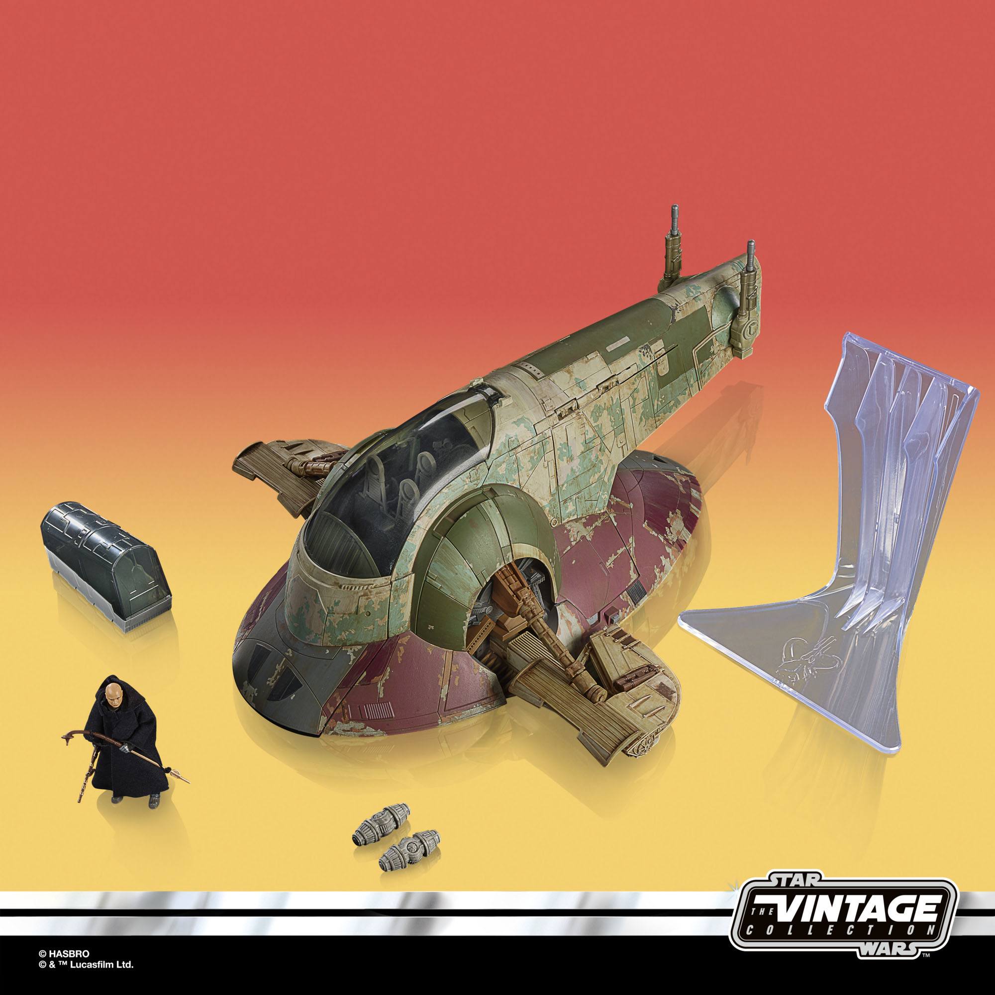 Star Wars Vintage Collection: Boba Fett's Starship (The Book of Boba Fett)-Actionfiguren-Hasbro-Mighty Underground