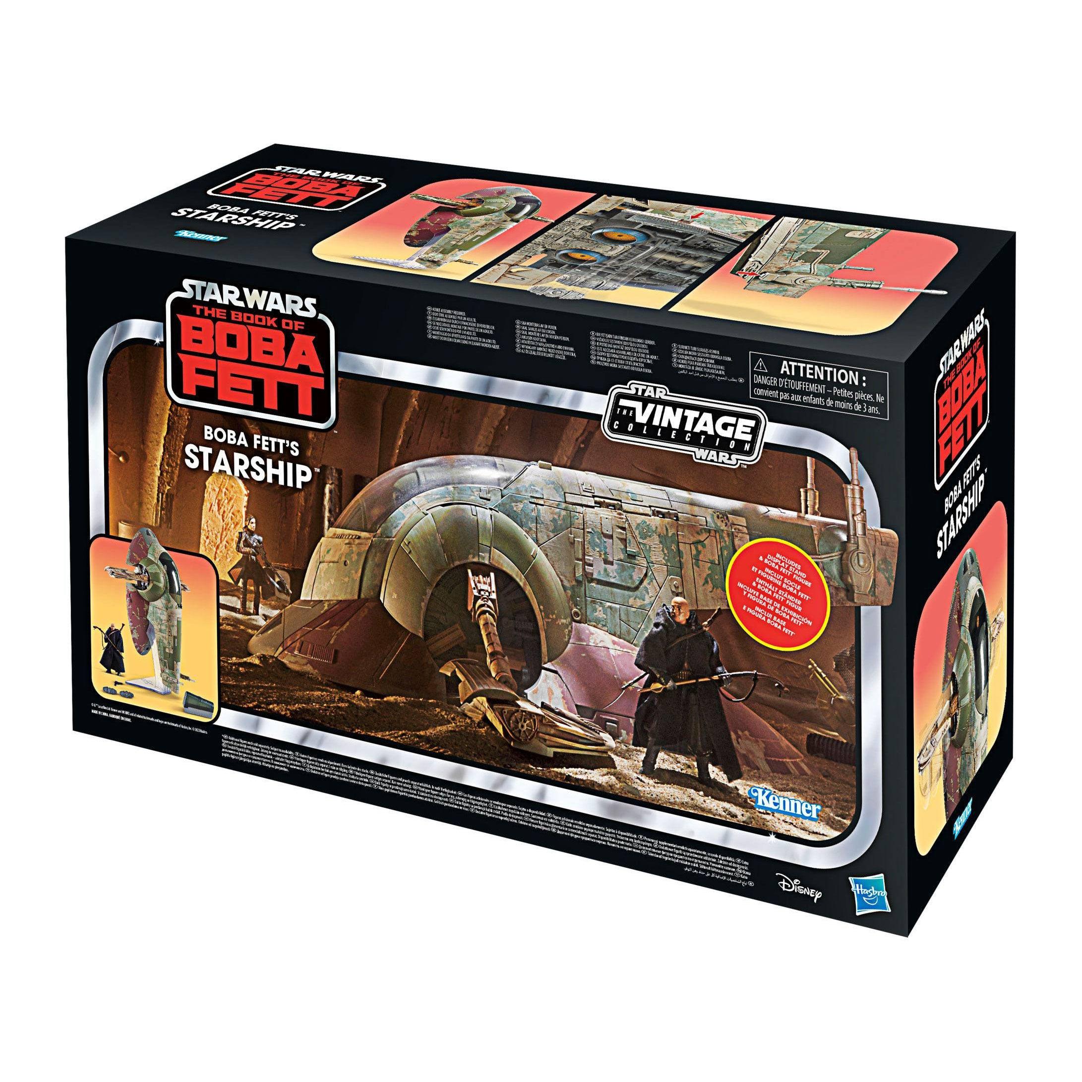 Star Wars Vintage Collection: Boba Fett's Starship (The Book of Boba Fett)-Actionfiguren-Hasbro-Mighty Underground