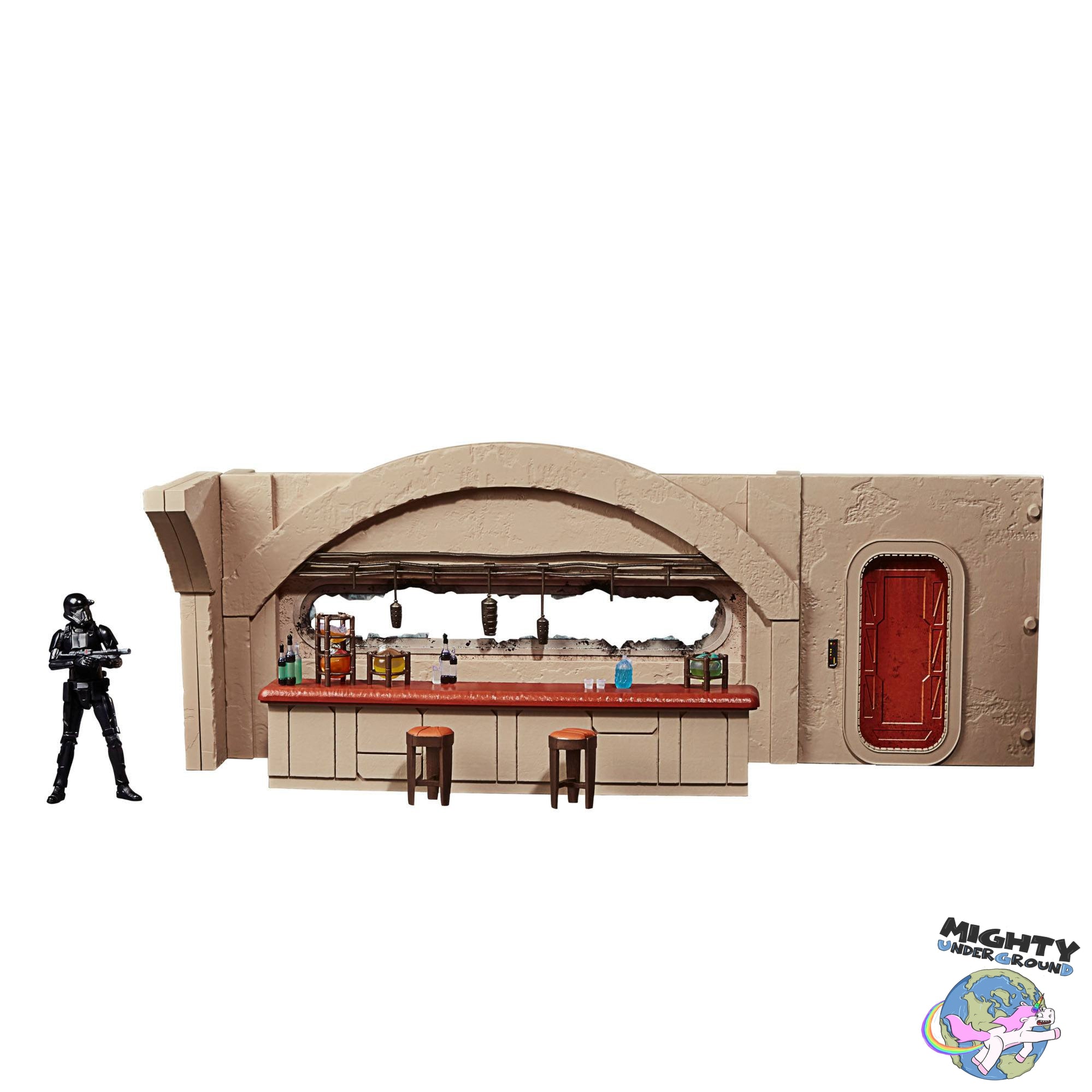 Star Wars Vintage Collection: Cantina with Imperial Death Trooper (Nevarro, The Mandalorian) - 10 cm-Actionfiguren-Hasbro-Mighty Underground