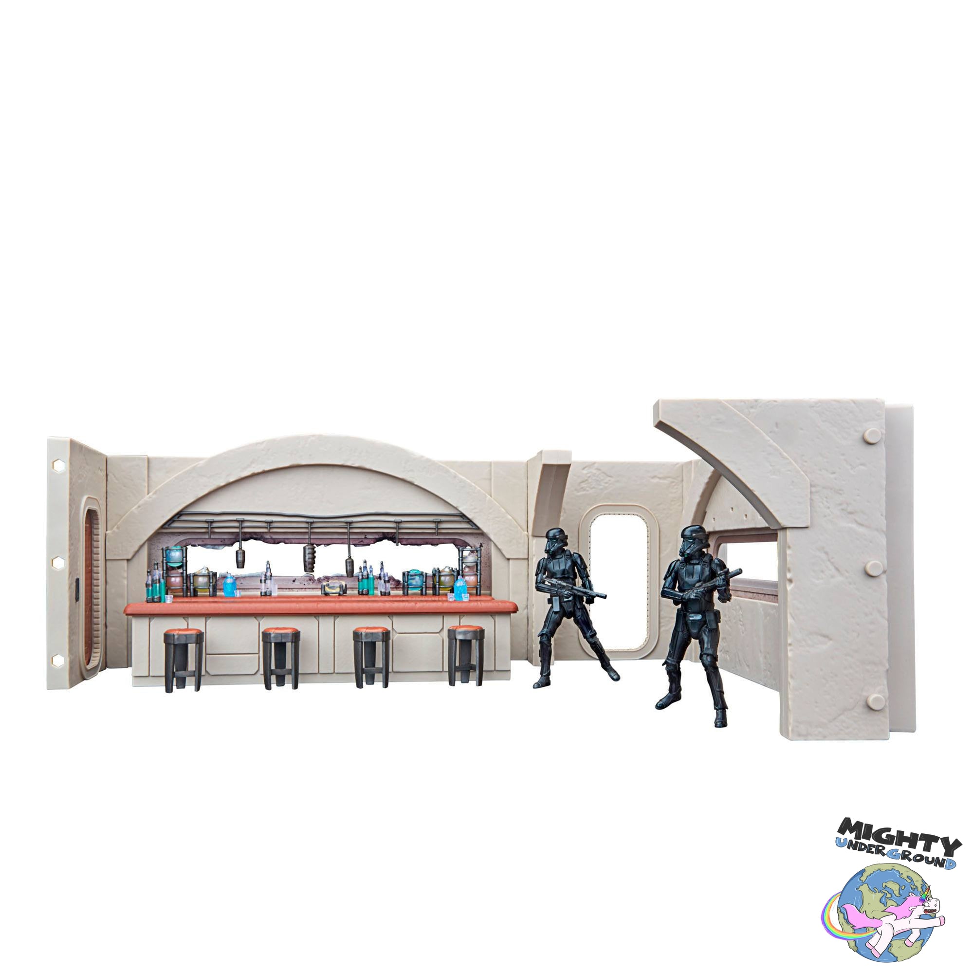Star Wars Vintage Collection: Cantina with Imperial Death Trooper (Nevarro, The Mandalorian) - 10 cm-Actionfiguren-Hasbro-Mighty Underground