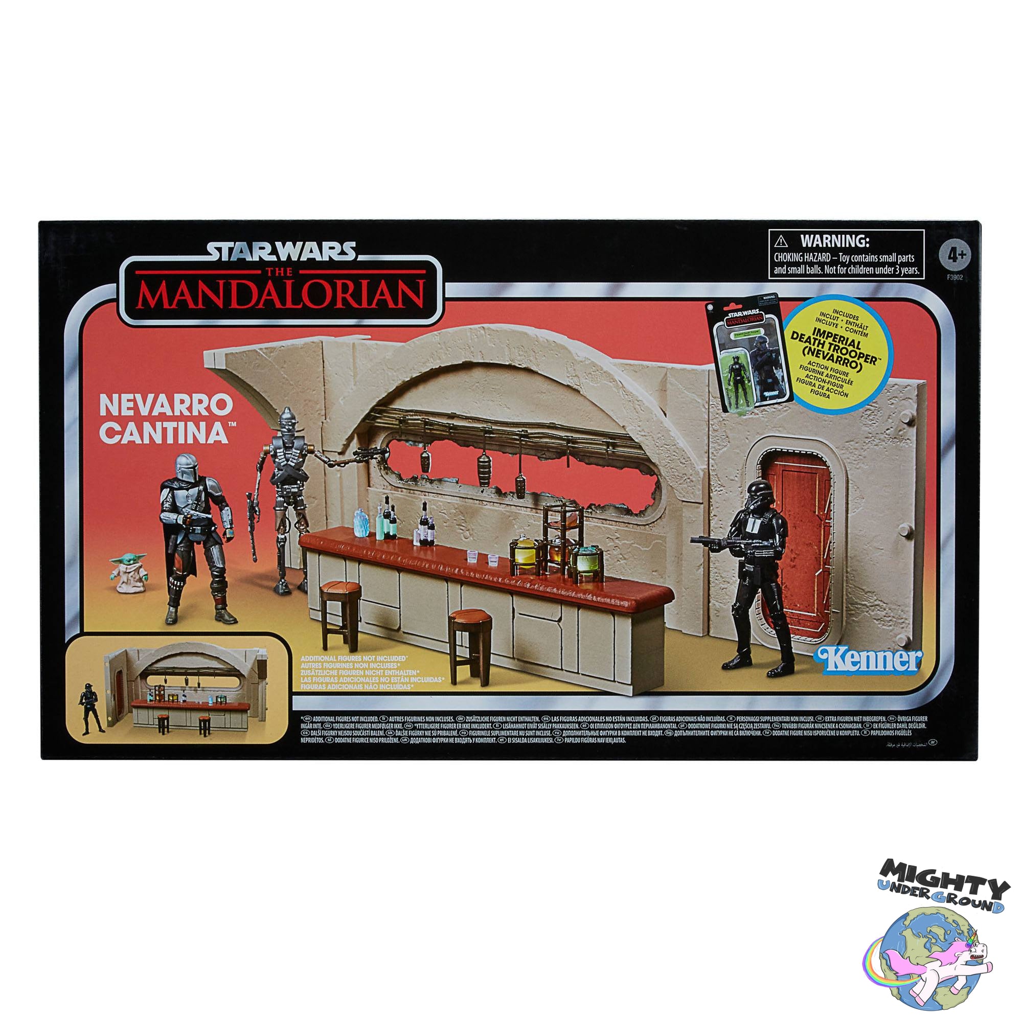 Star Wars Vintage Collection: Cantina with Imperial Death Trooper (Nevarro, The Mandalorian) - 10 cm-Actionfiguren-Hasbro-Mighty Underground